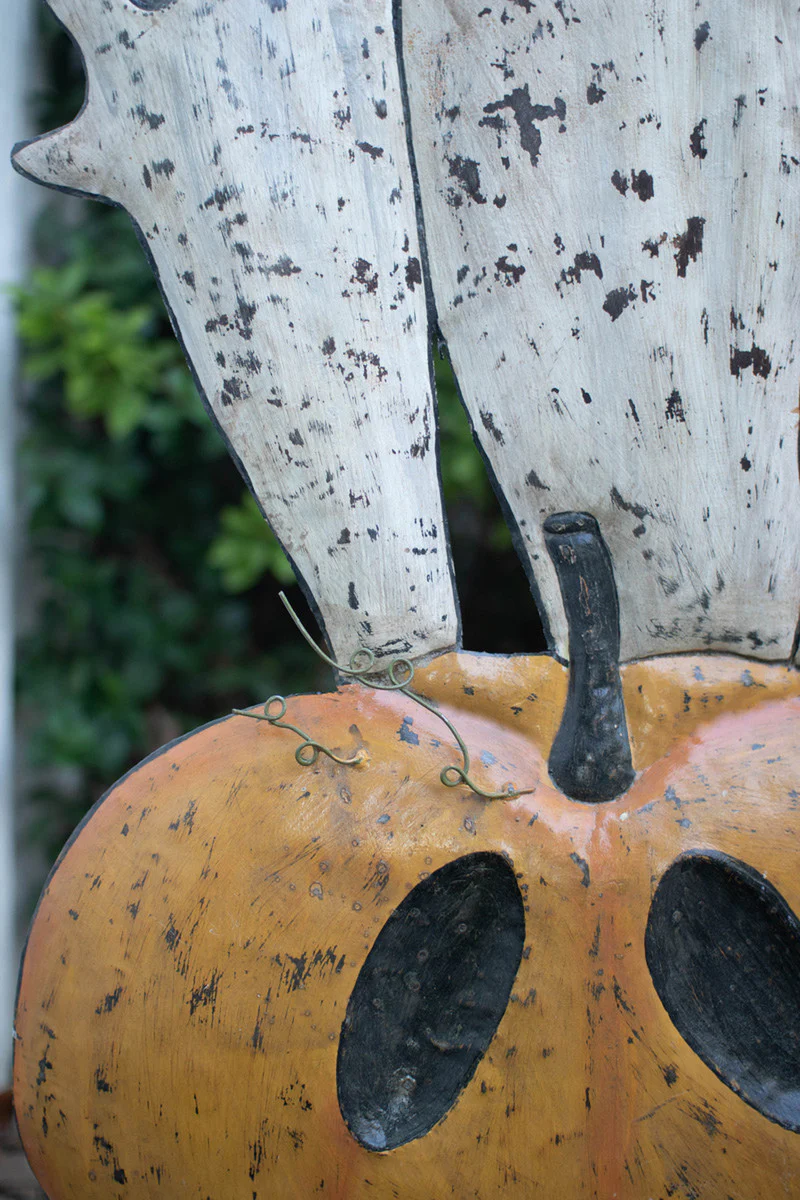 Jack-O-Lantern And Ghost Yard Art By Kalalou - Image 3