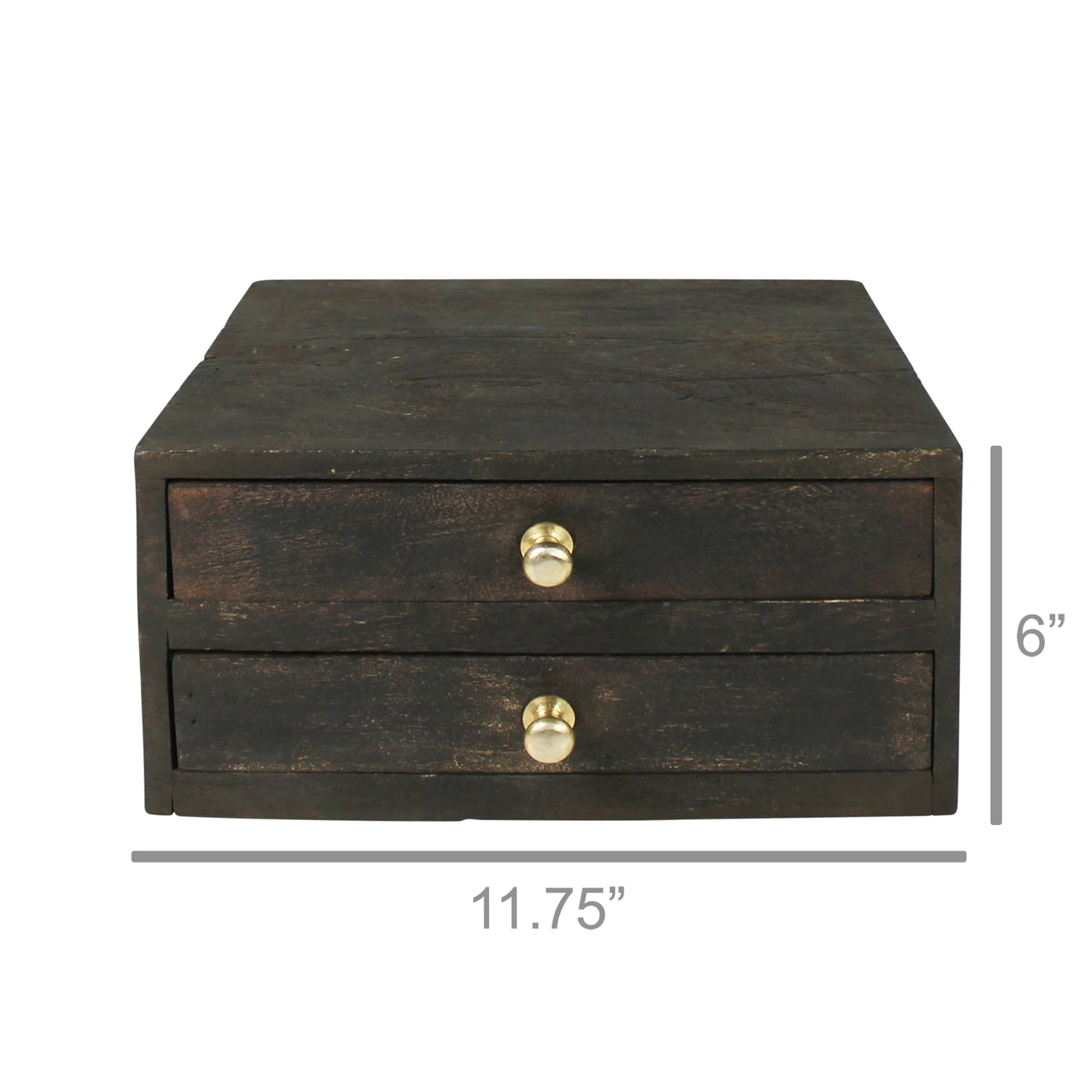 Jackson Case, 2 Drawers By HomArt - Image 4