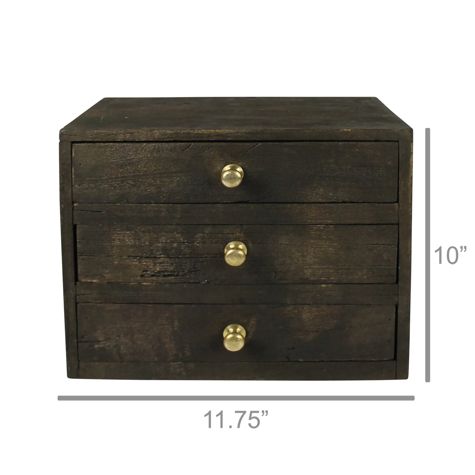 Jackson Case, 3 Drawers By HomArt - Image 4