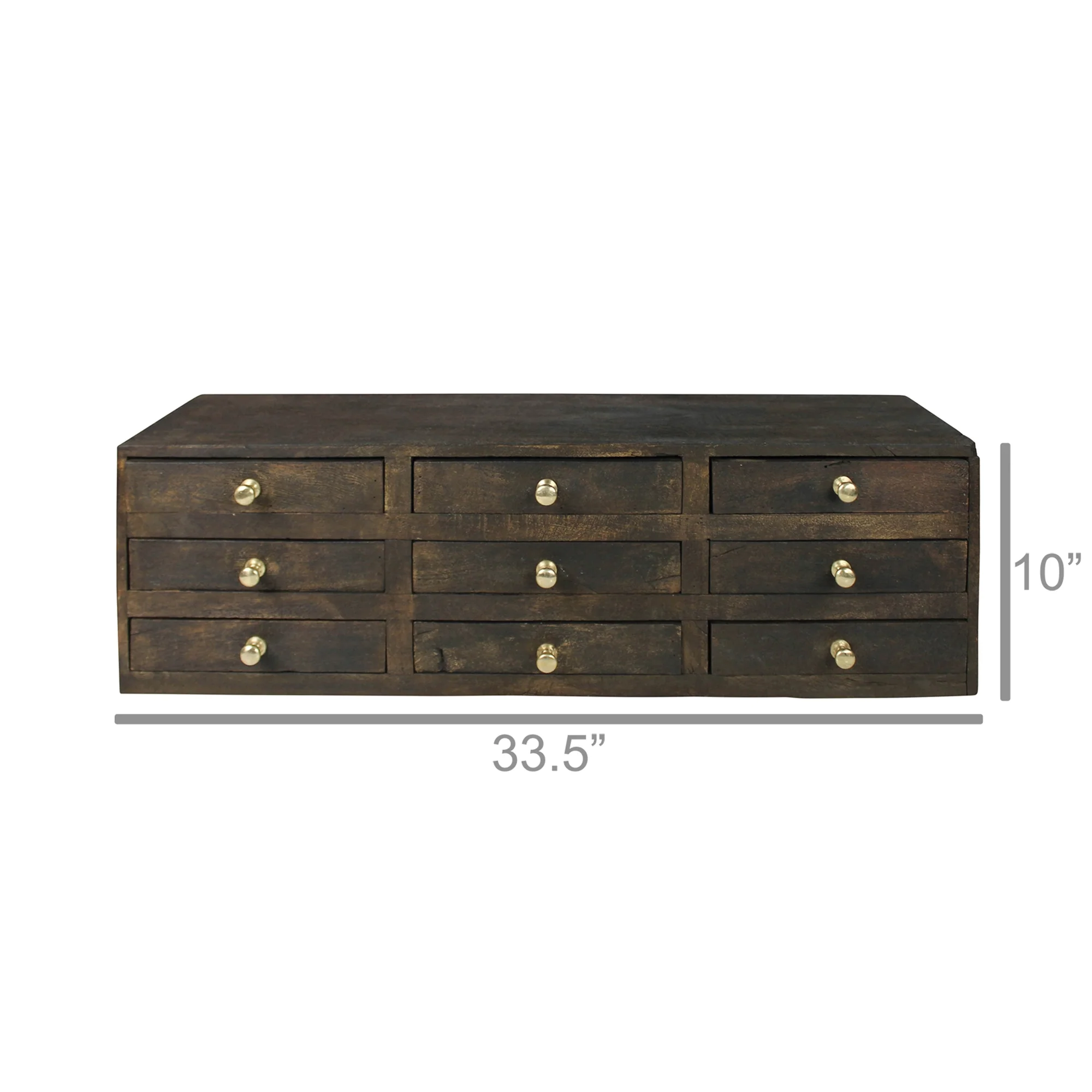 Jackson Case, 9 Drawers By HomArt - Image 4
