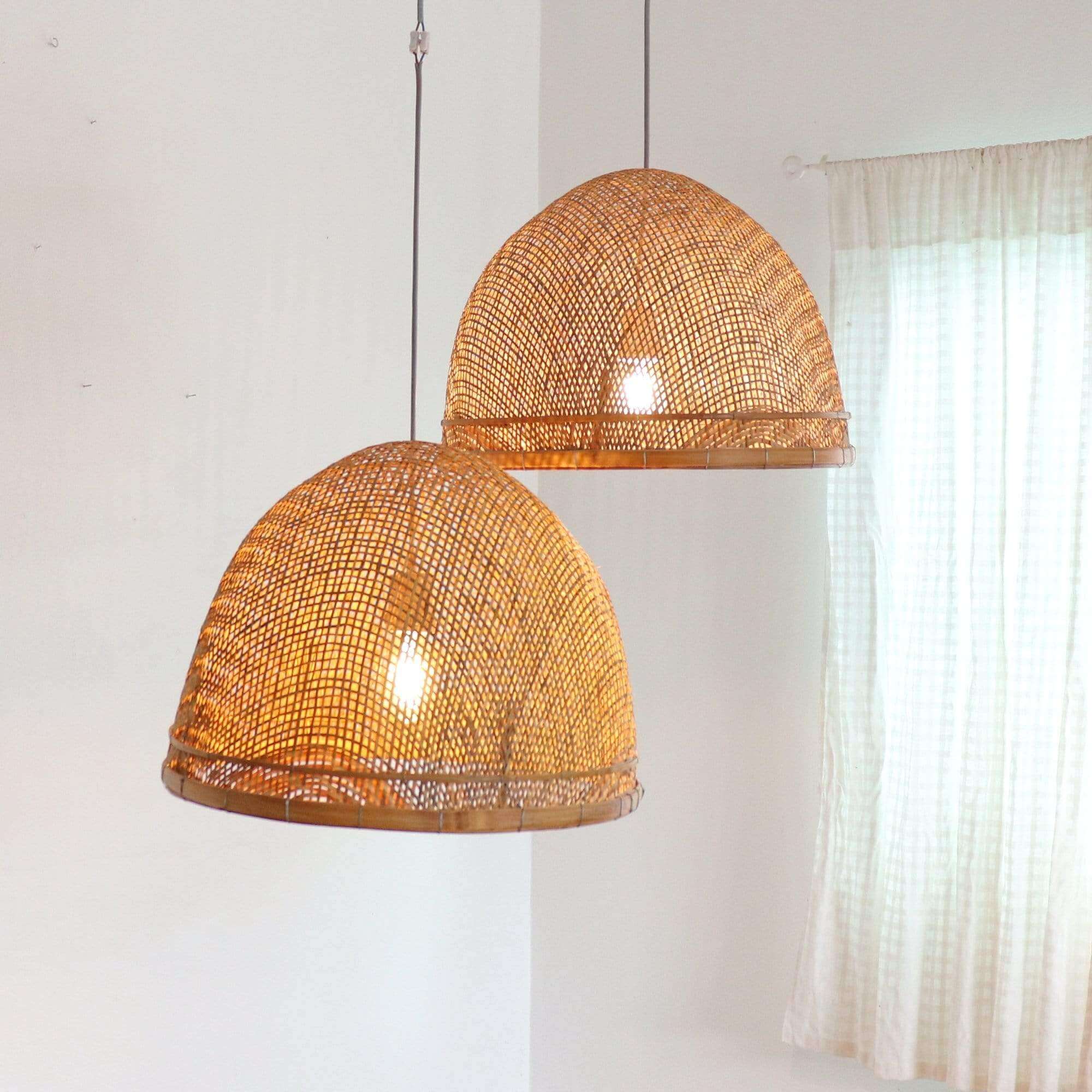 Jaingam - Bamboo Pendant Light By Thaihome - Image 3