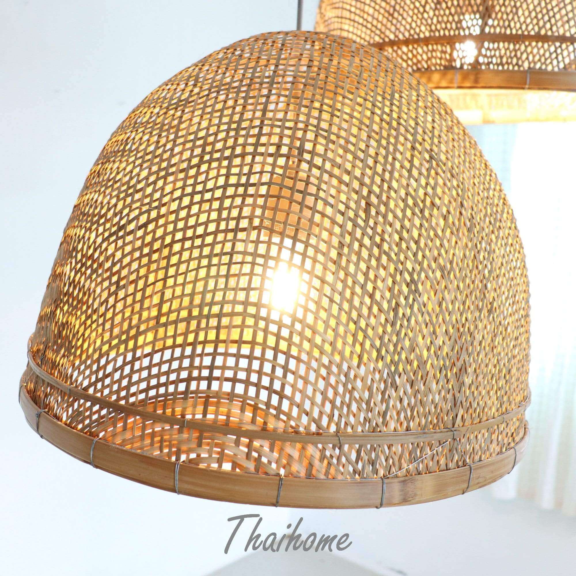 Jaingam - Bamboo Pendant Light By Thaihome - Image 7