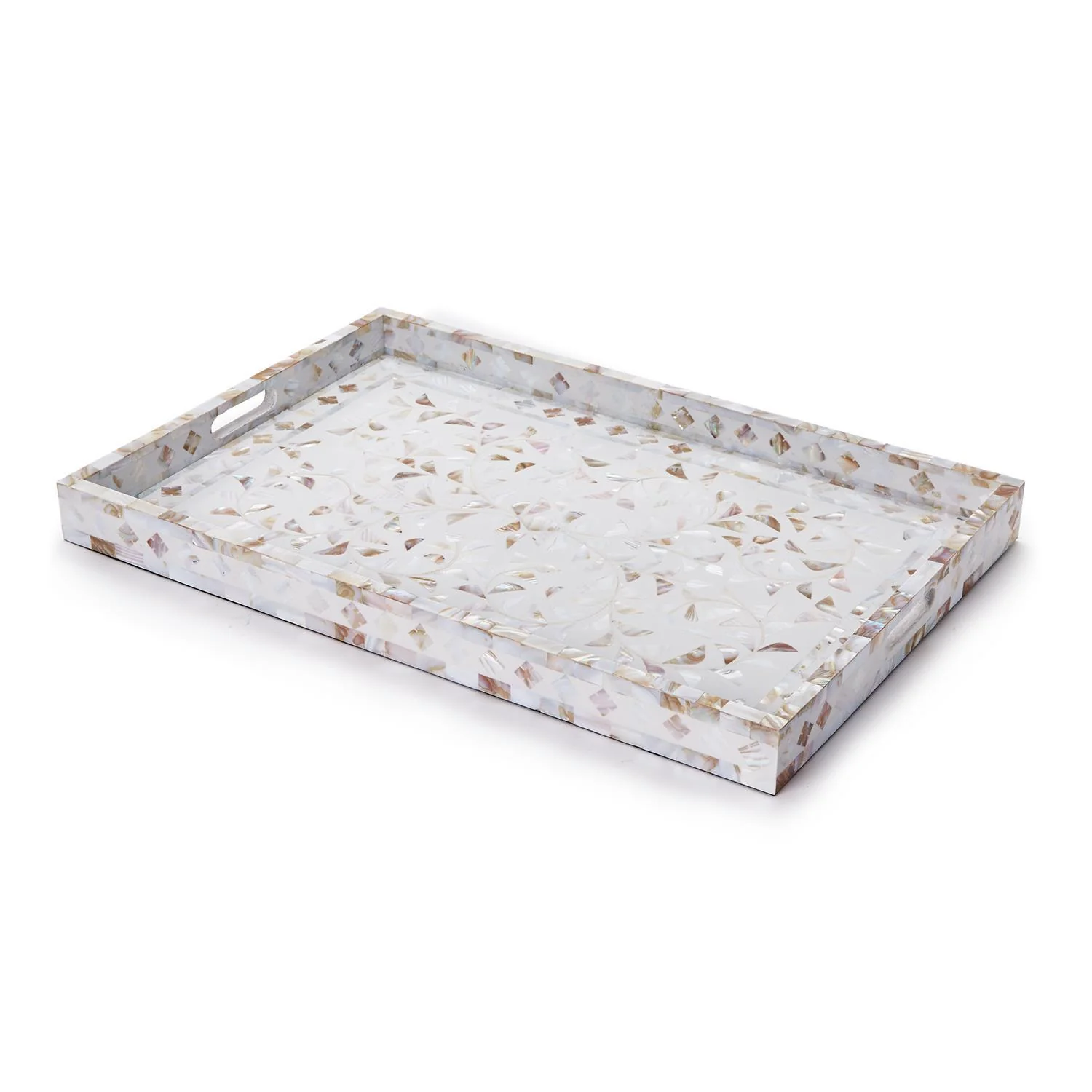 Jaipur Palace MOP Serving Tray By Tozai Home - Image 3
