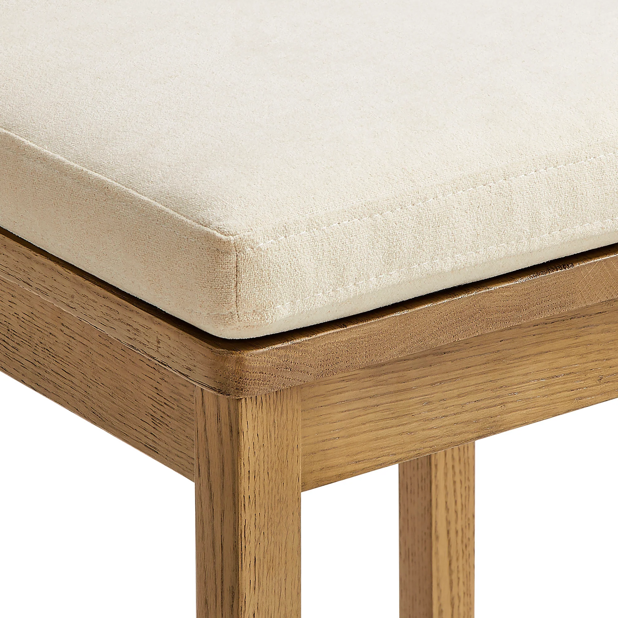 Jax Oak Wood Bar Stool With Wavy Razor Back and Cushion by Modway - Image 55