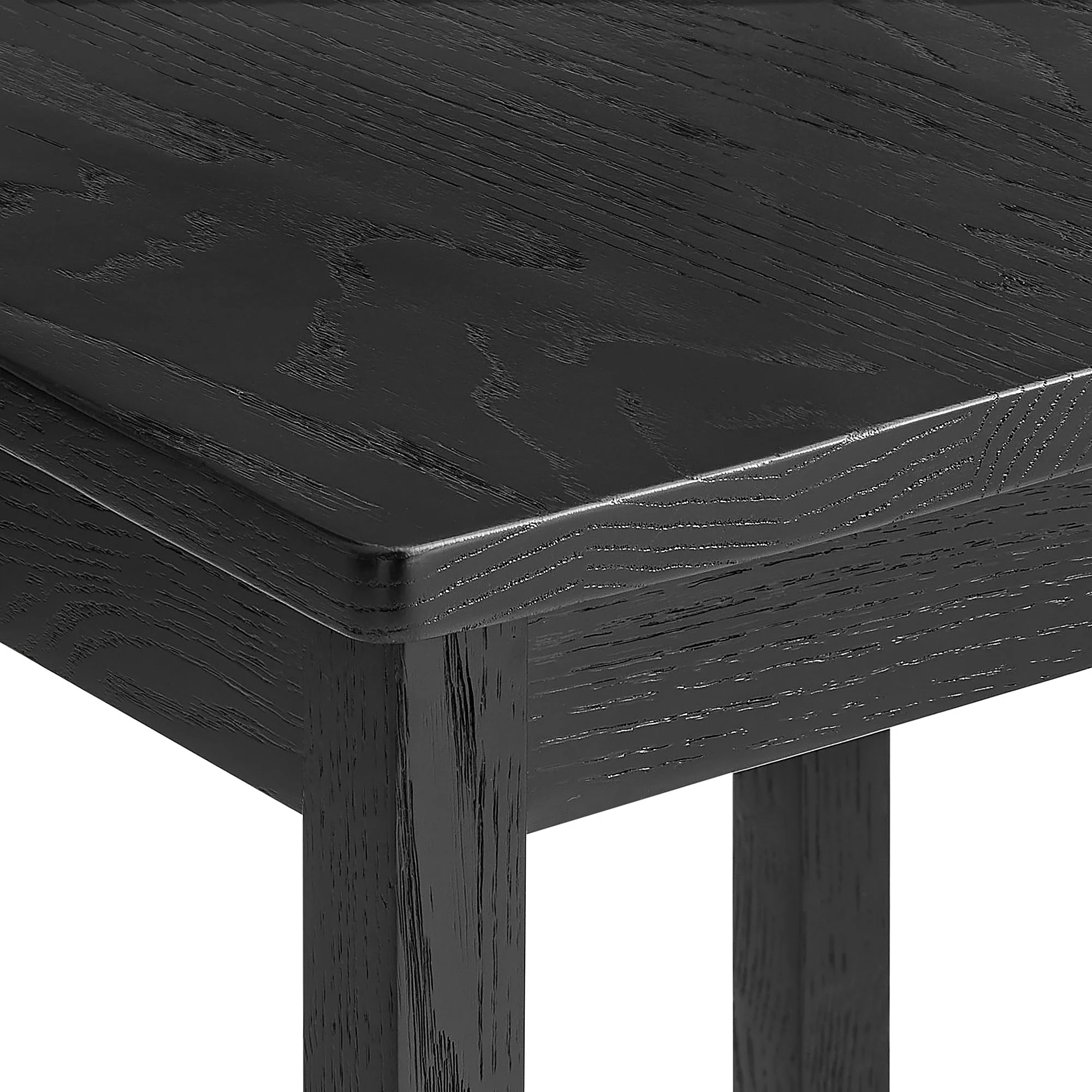 Jax Oak Wood Counter Stool With Wavy Razor Back by Modway - Image 5