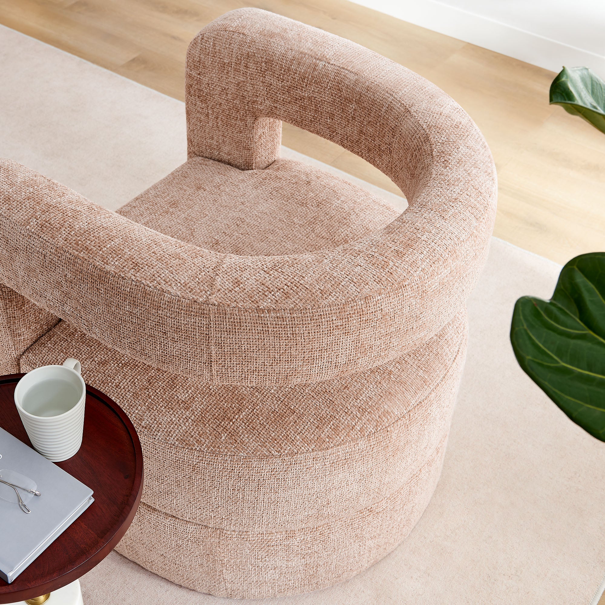 Jaylin Upholstered Chenille Accent Chair by Modway - Image 15