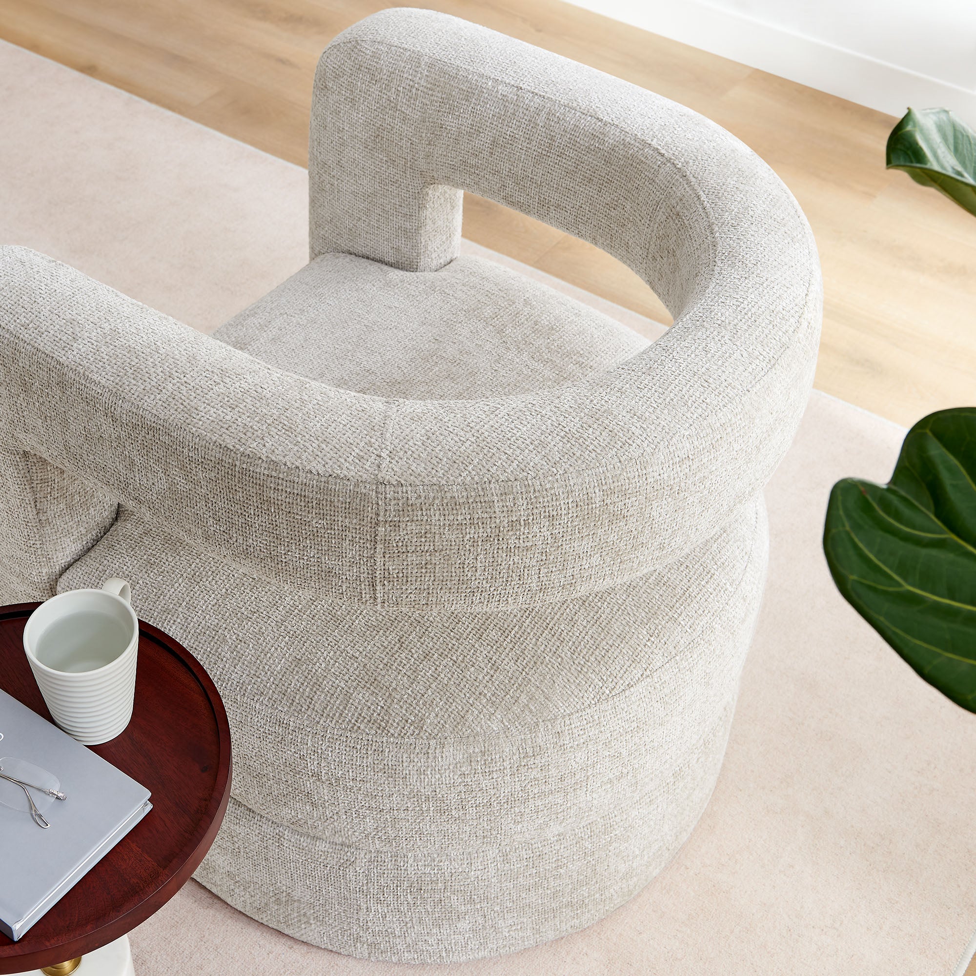 Jaylin Upholstered Chenille Accent Chair by Modway - Image 24