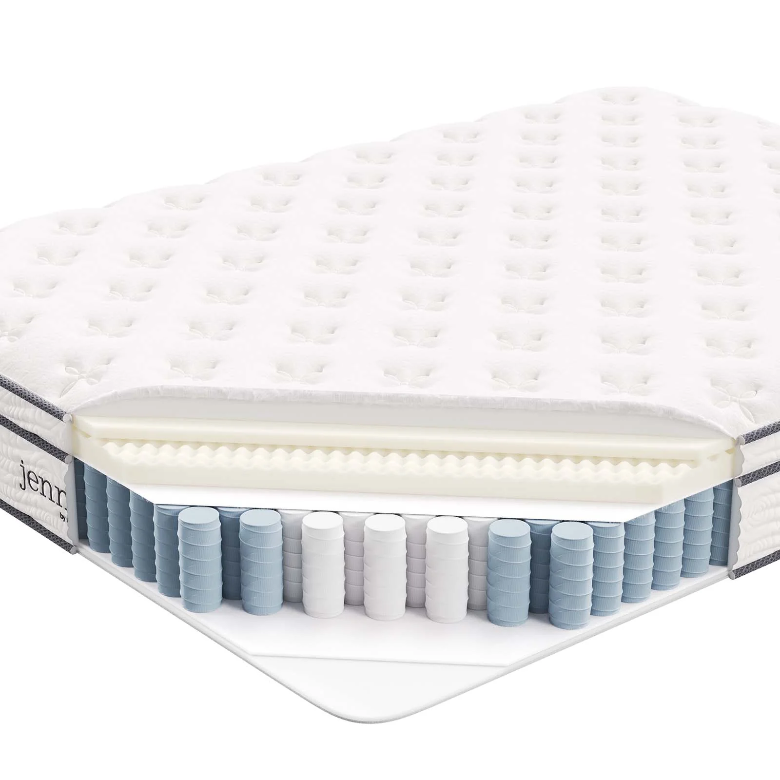 Jenna 12" Innerspring and Foam Queen Mattress By Modway - MOD-7089 - Image 6