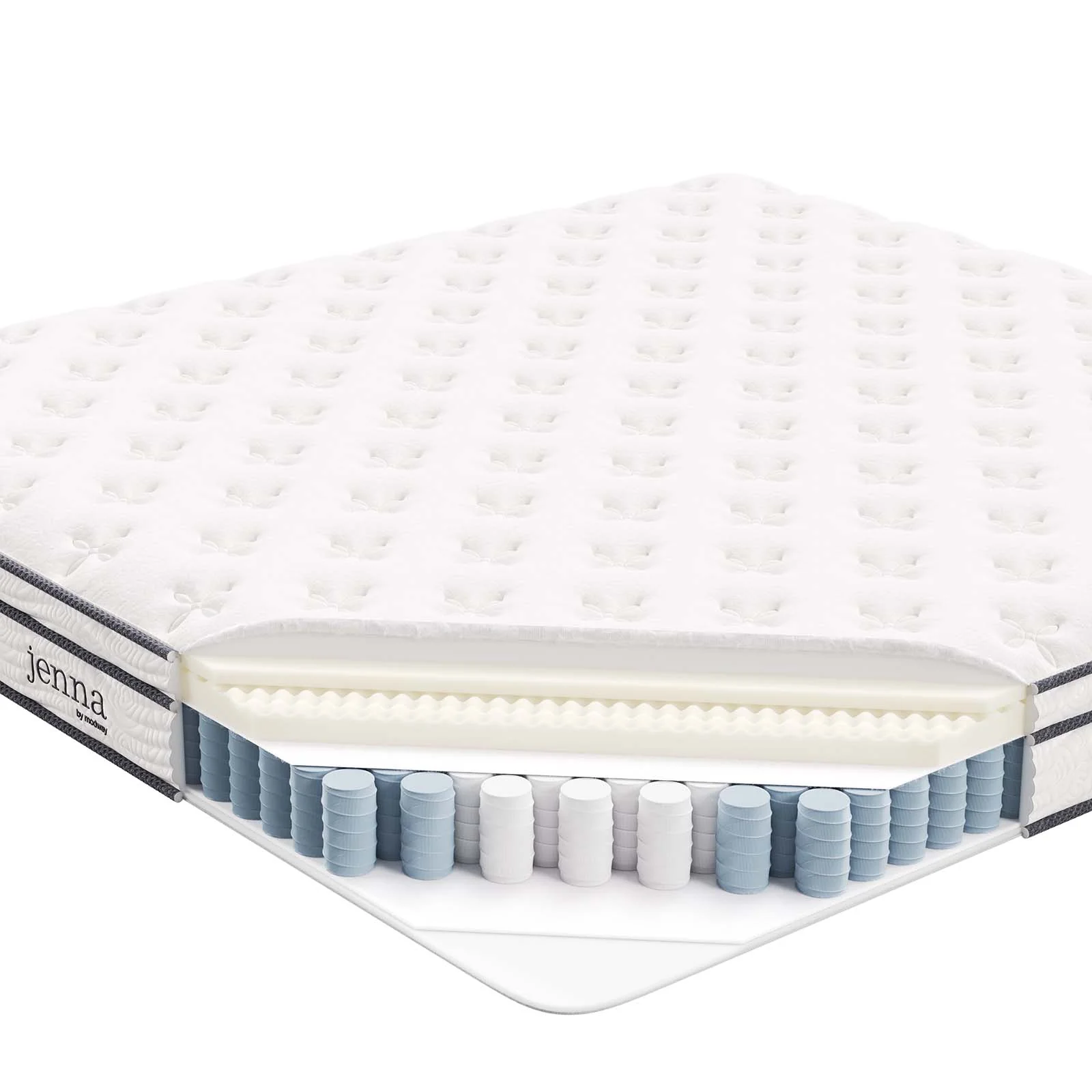 Jenna 6" Innerspring and Foam King Mattress By Modway - MOD-7096 - Image 6