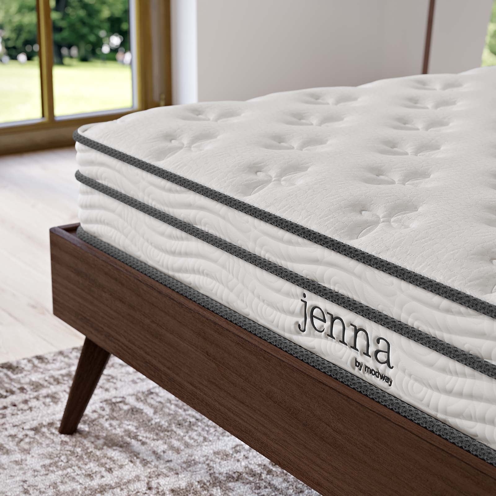 Jenna 6" Innerspring and Foam Queen Mattress By Modway - MOD-7095 - Image 15