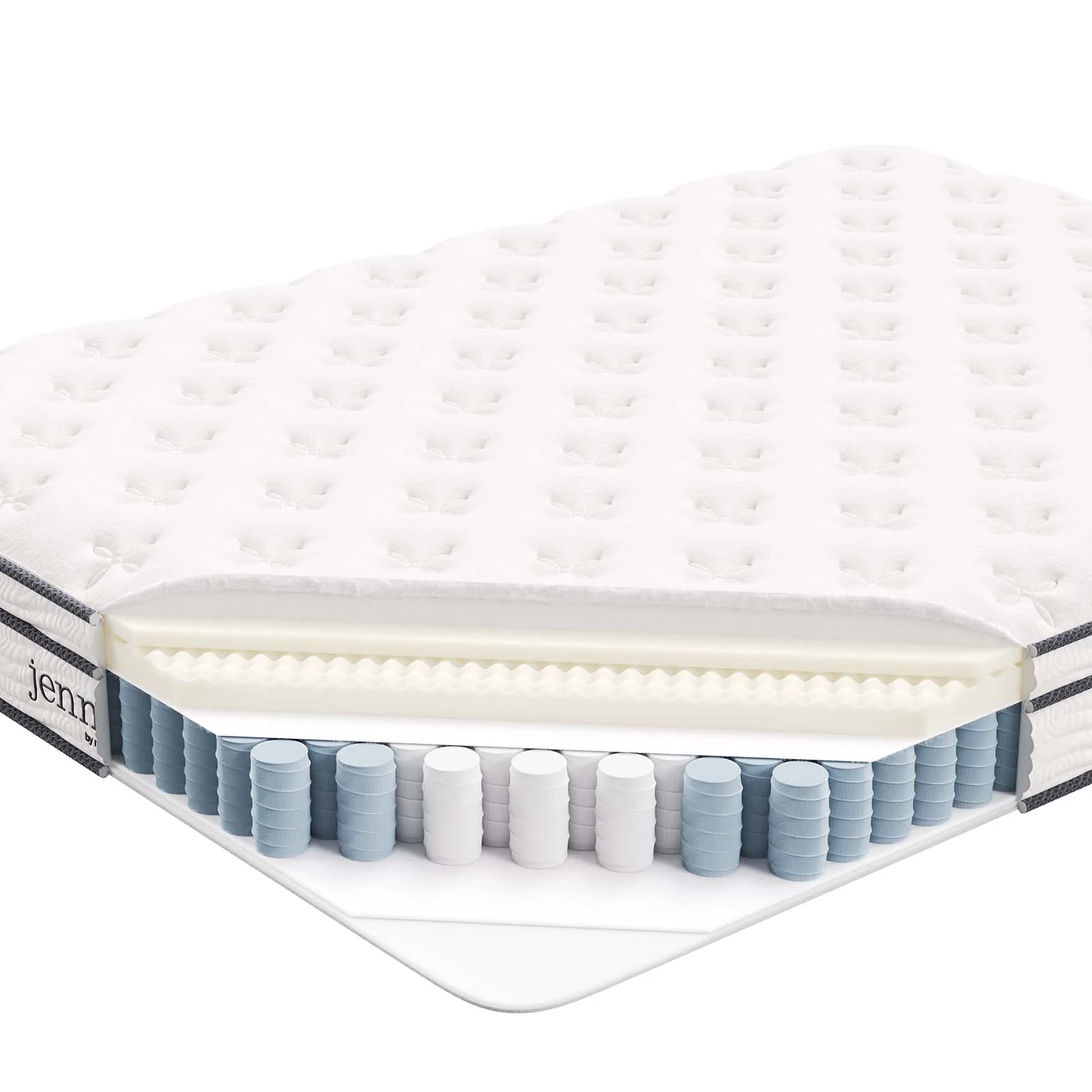 Jenna 6" Innerspring and Foam Queen Mattress By Modway - MOD-7095 - Image 6