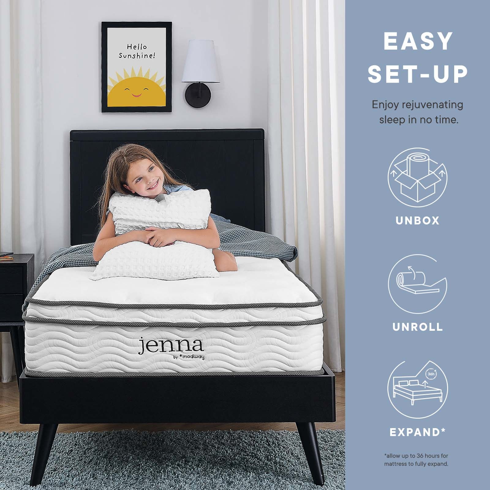 Jenna 6" Innerspring and Foam Twin Mattress By Modway - MOD-7093 - Image 13