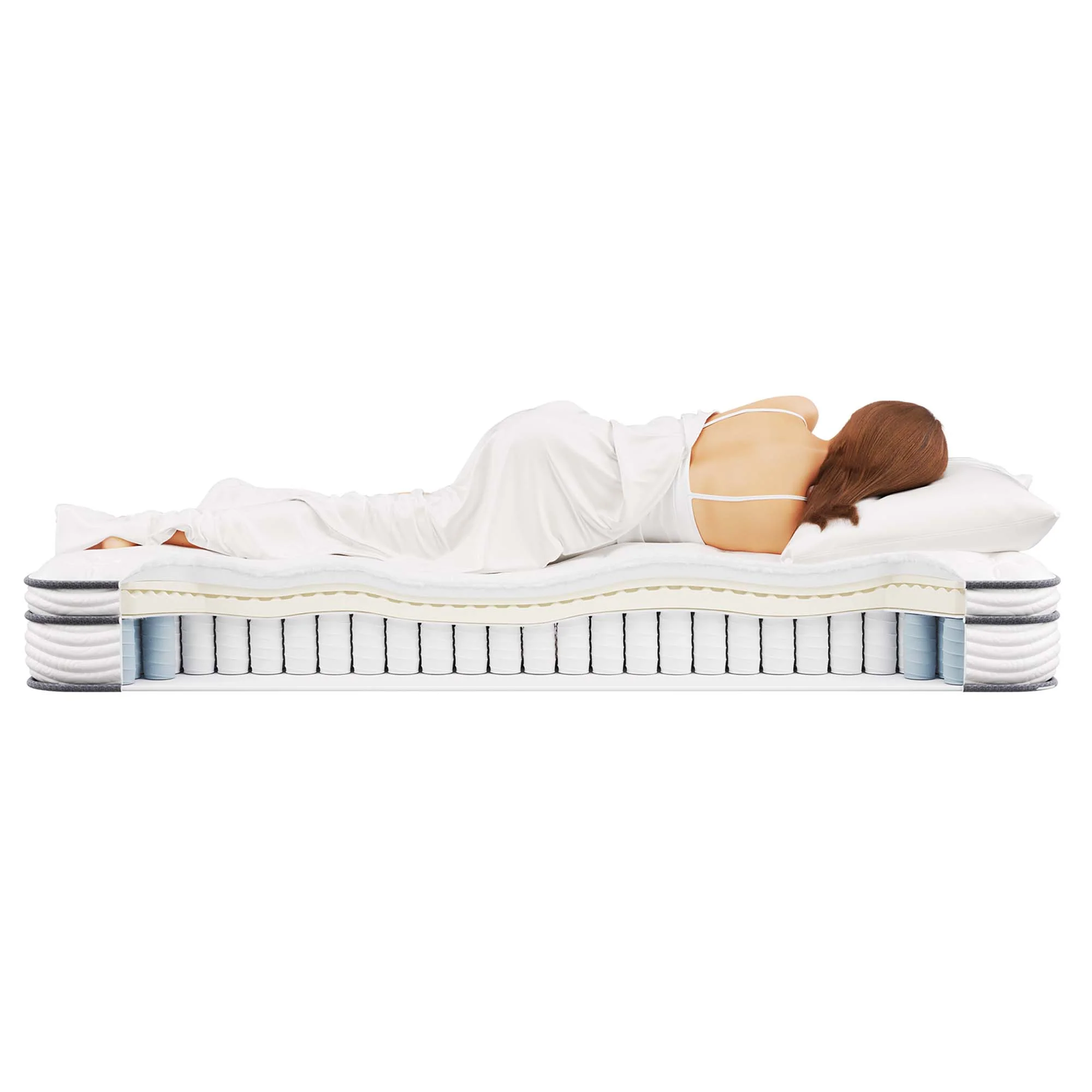 Jenna 8" Innerspring and Foam Narrow Twin Mattress by Modway - Image 11