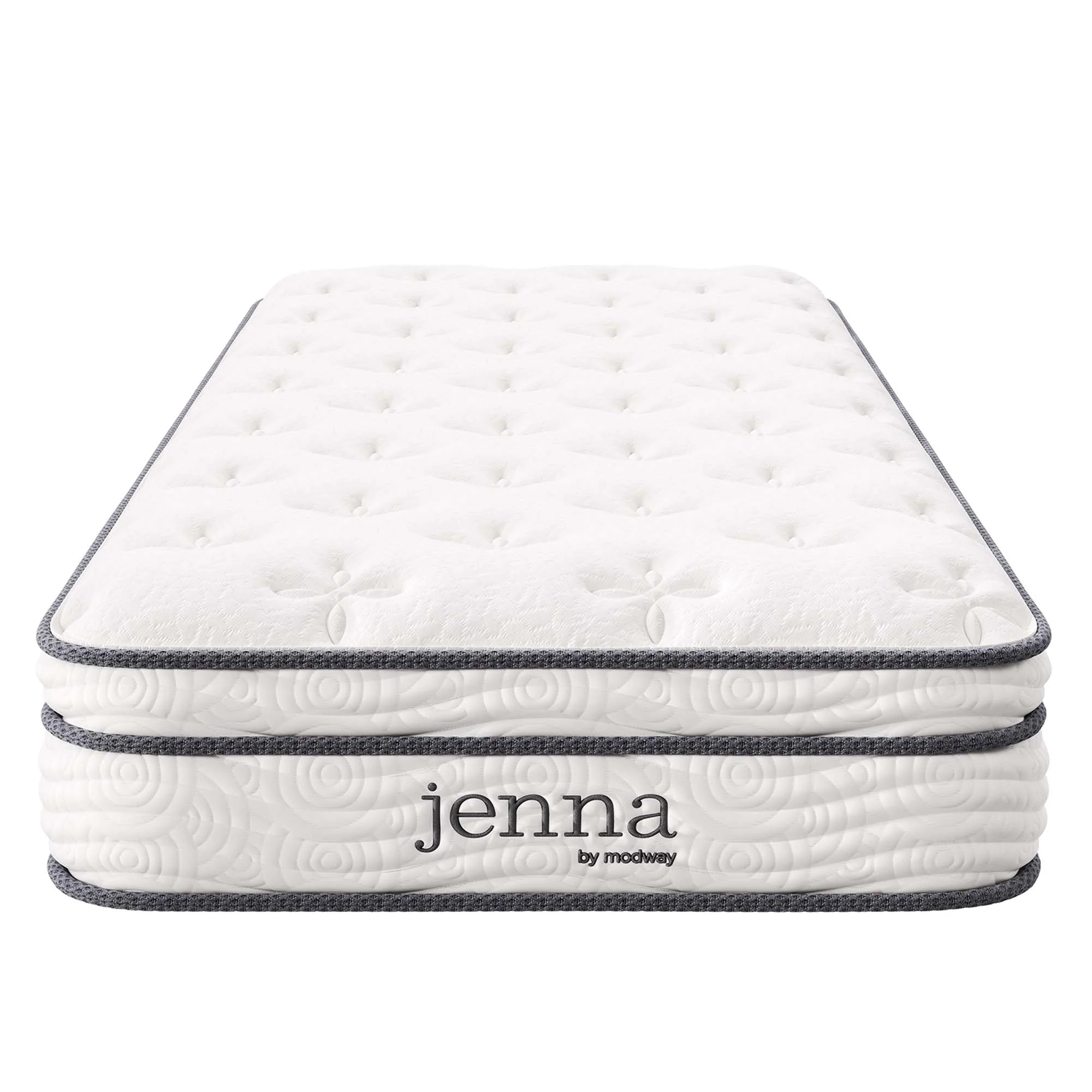 Jenna 8" Innerspring and Foam Narrow Twin Mattress by Modway - Image 5