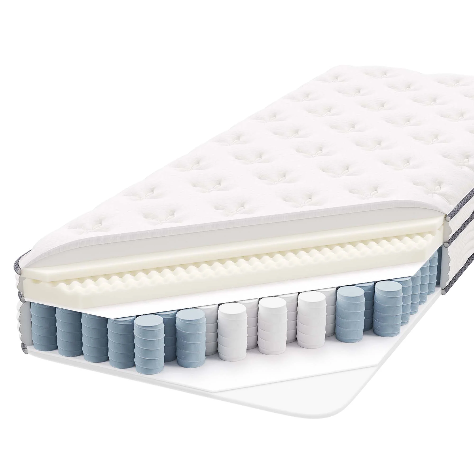 Jenna 8" Innerspring and Foam Narrow Twin Mattress by Modway - Image 8