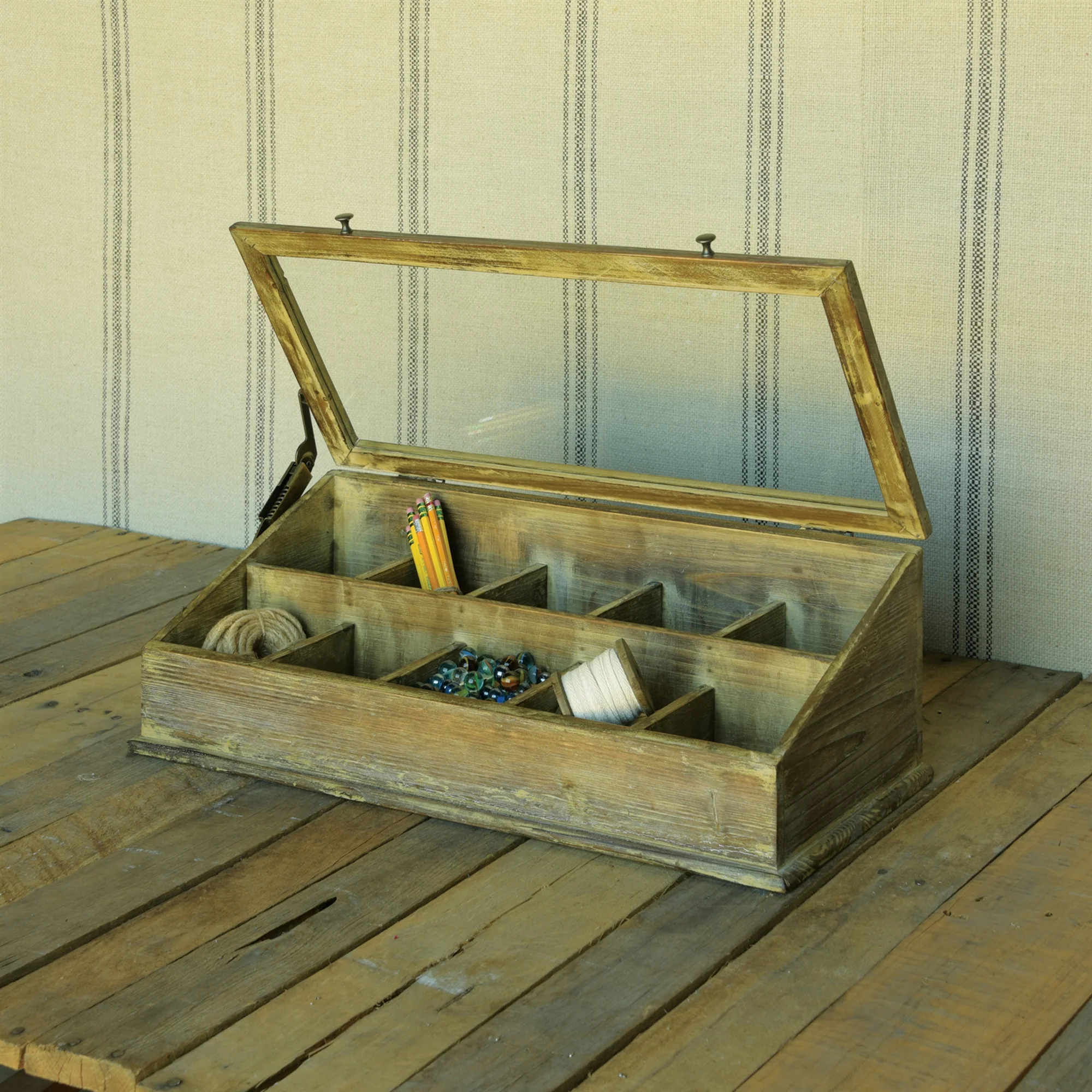 Jennings Divided Display Case By HomArt - Image 3