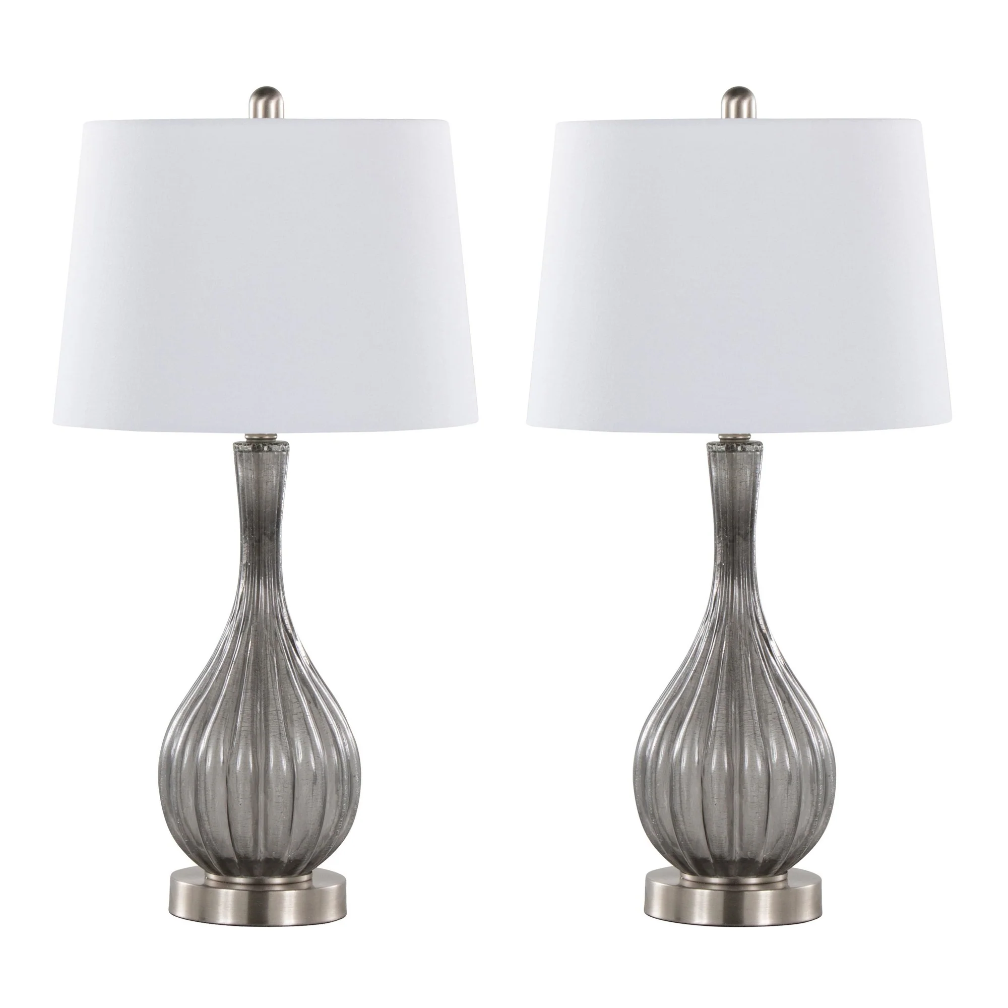 Jenny 27" Glass Table Lamp - Set of 2 By LumiSource - GTG27-JENNY BUBNIW2 - Image 18