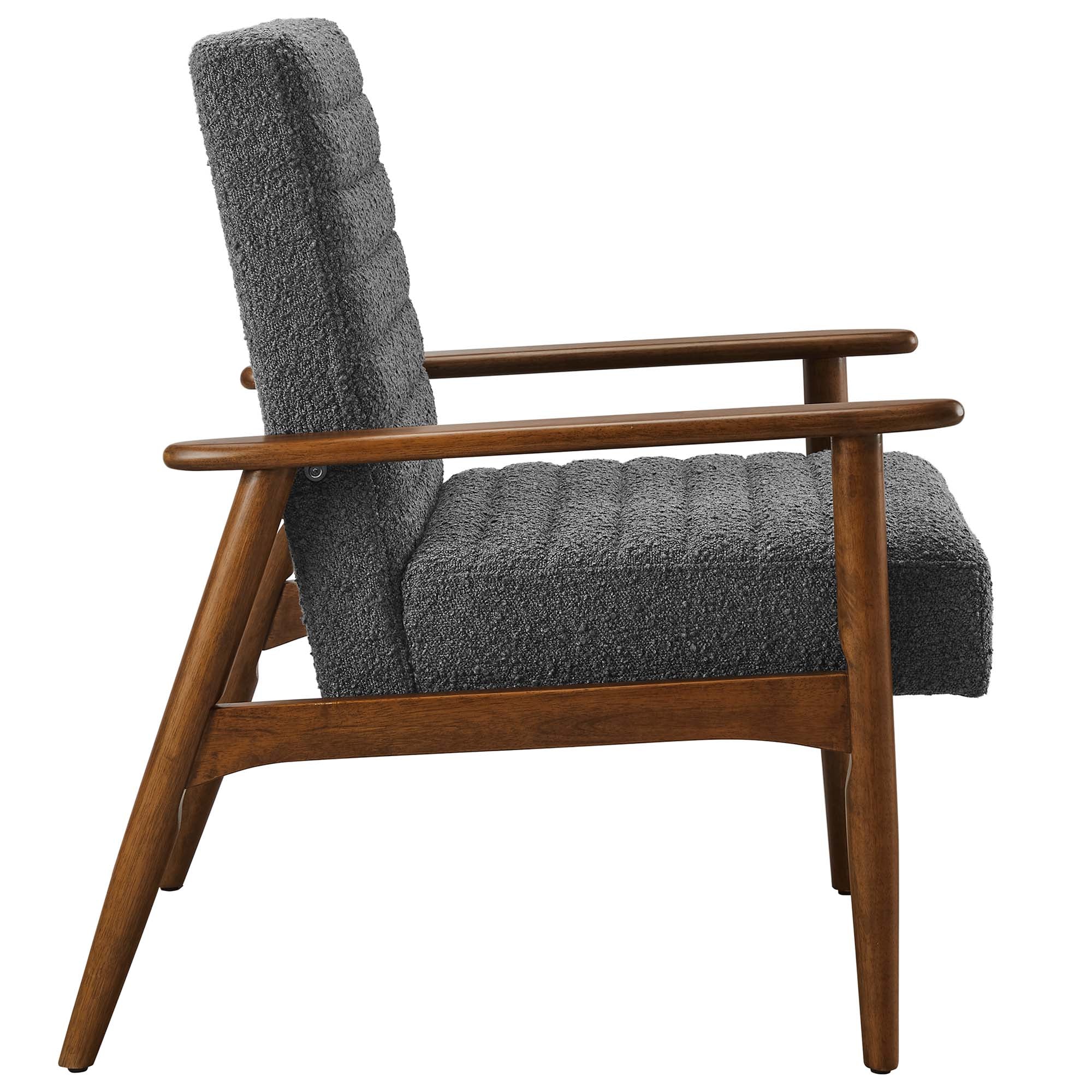 Jensen Boucle Fabric Accent Chair by Modway - Image 11