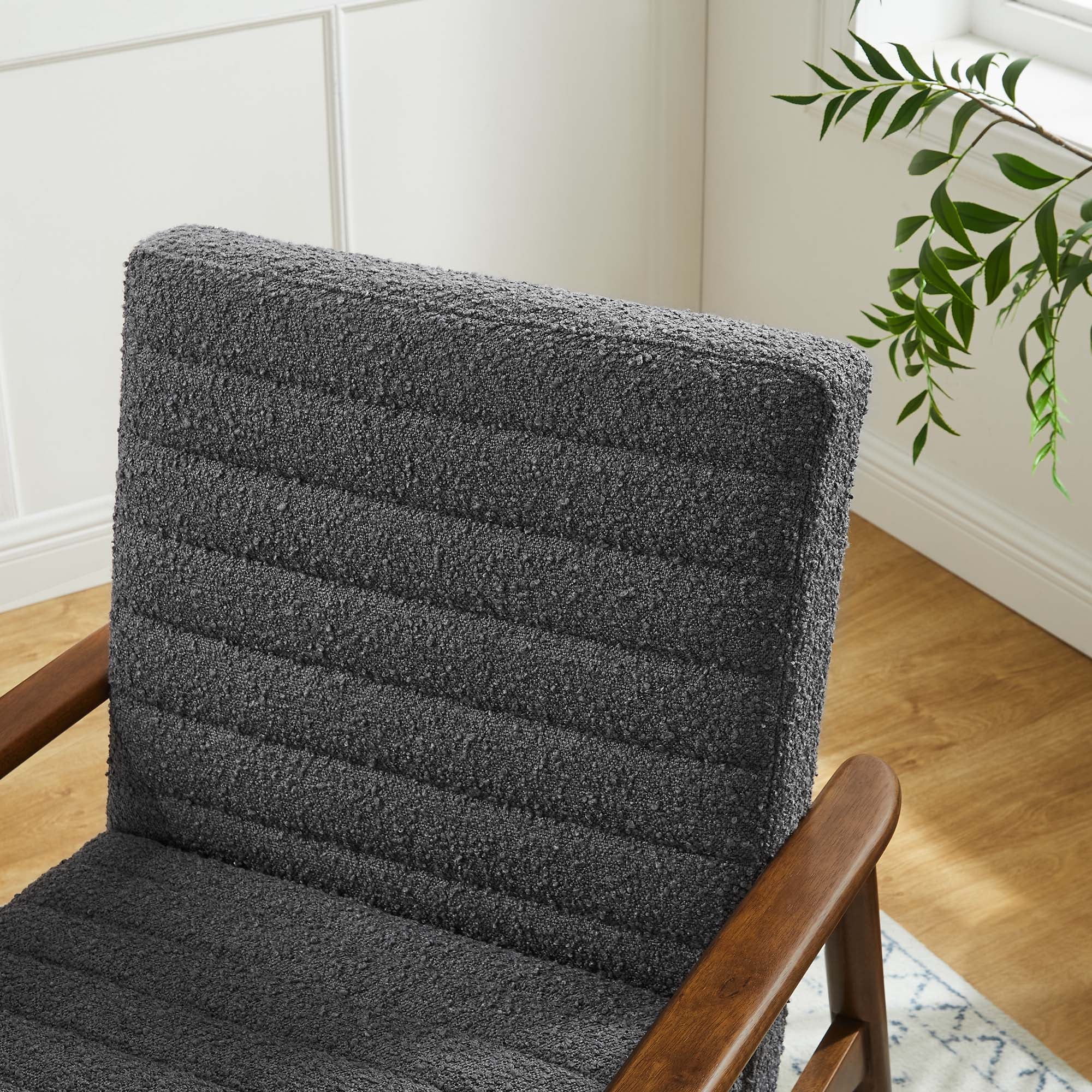 Jensen Boucle Fabric Accent Chair by Modway - Image 17