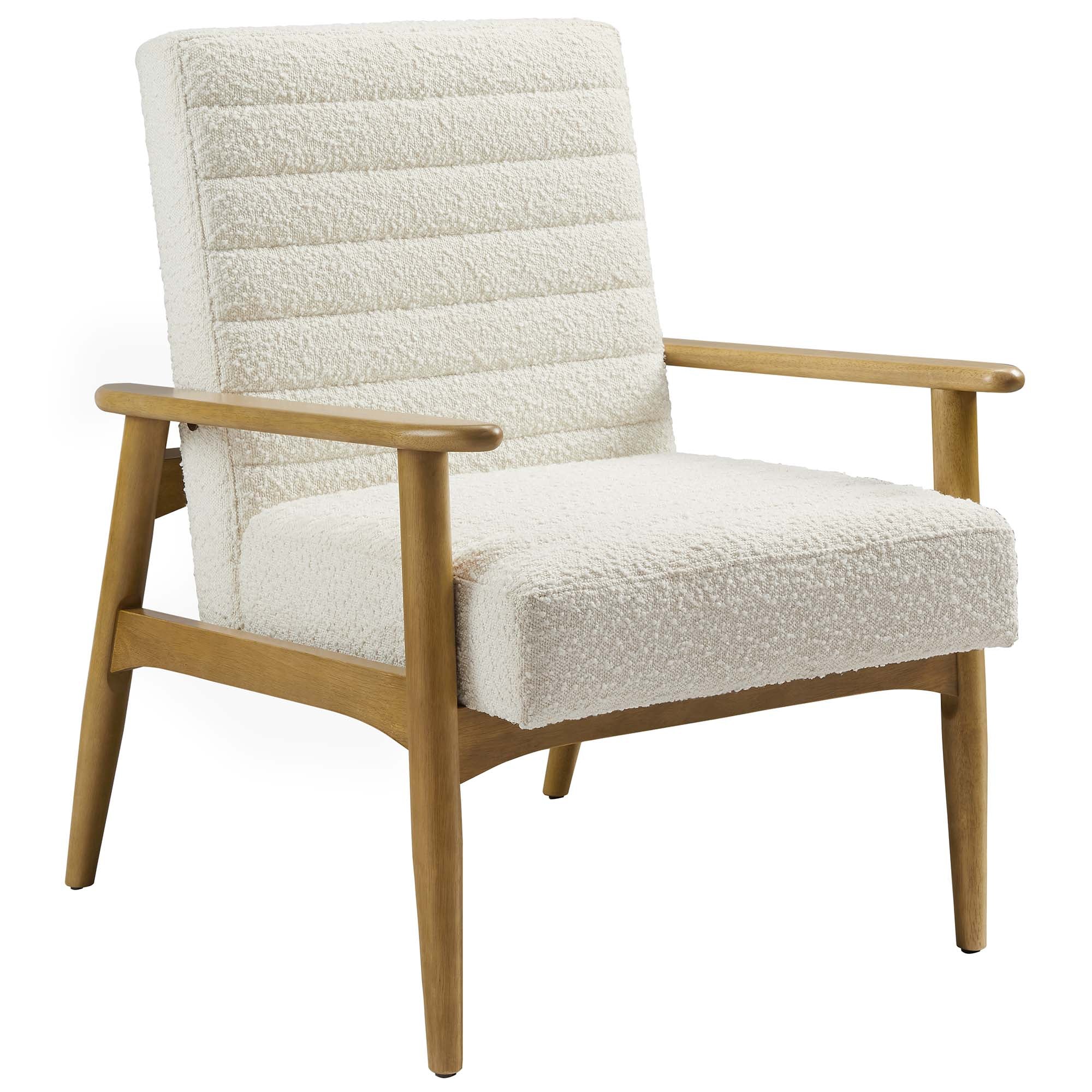 Jensen Boucle Fabric Accent Chair by Modway - Image 2