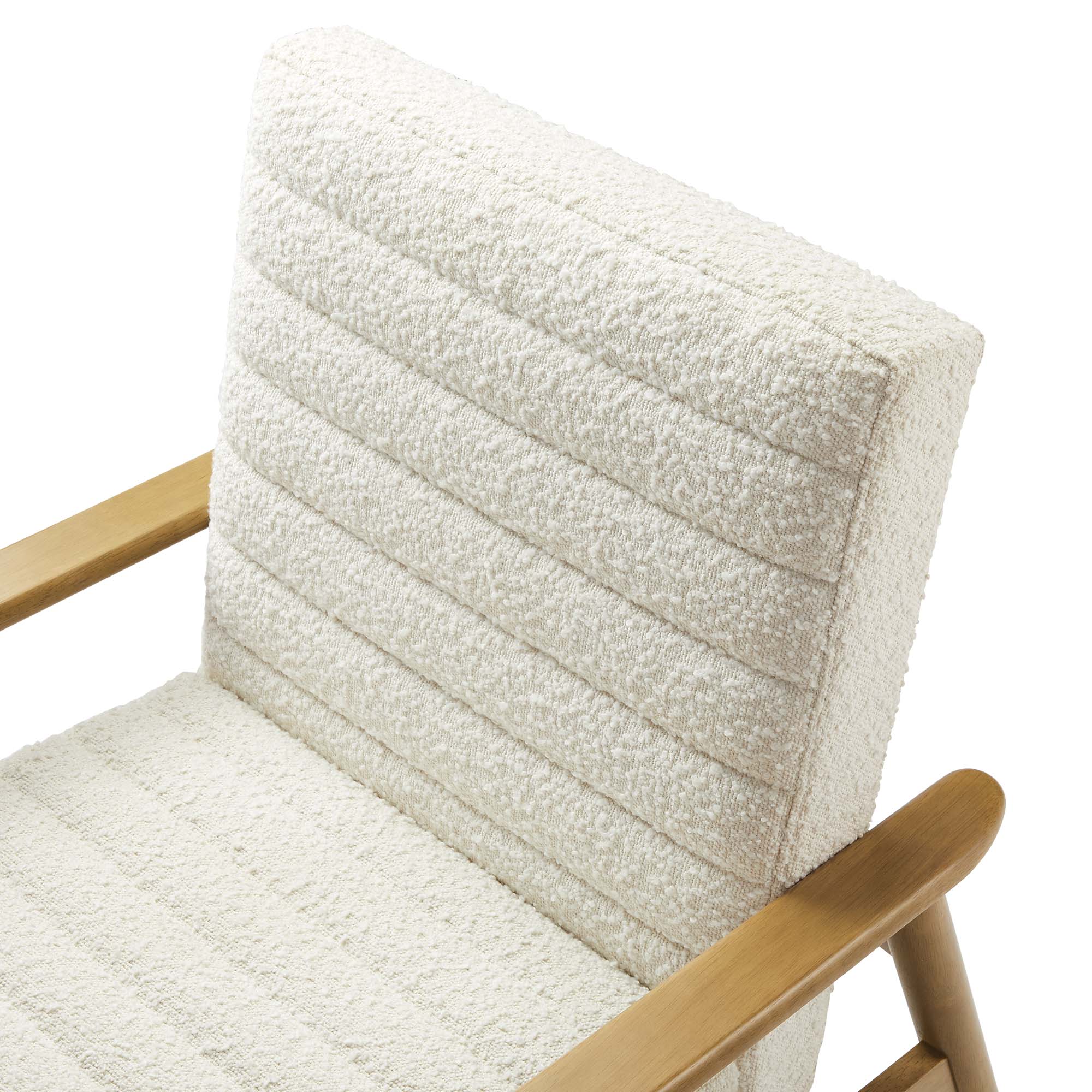 Jensen Boucle Fabric Accent Chair by Modway - Image 6