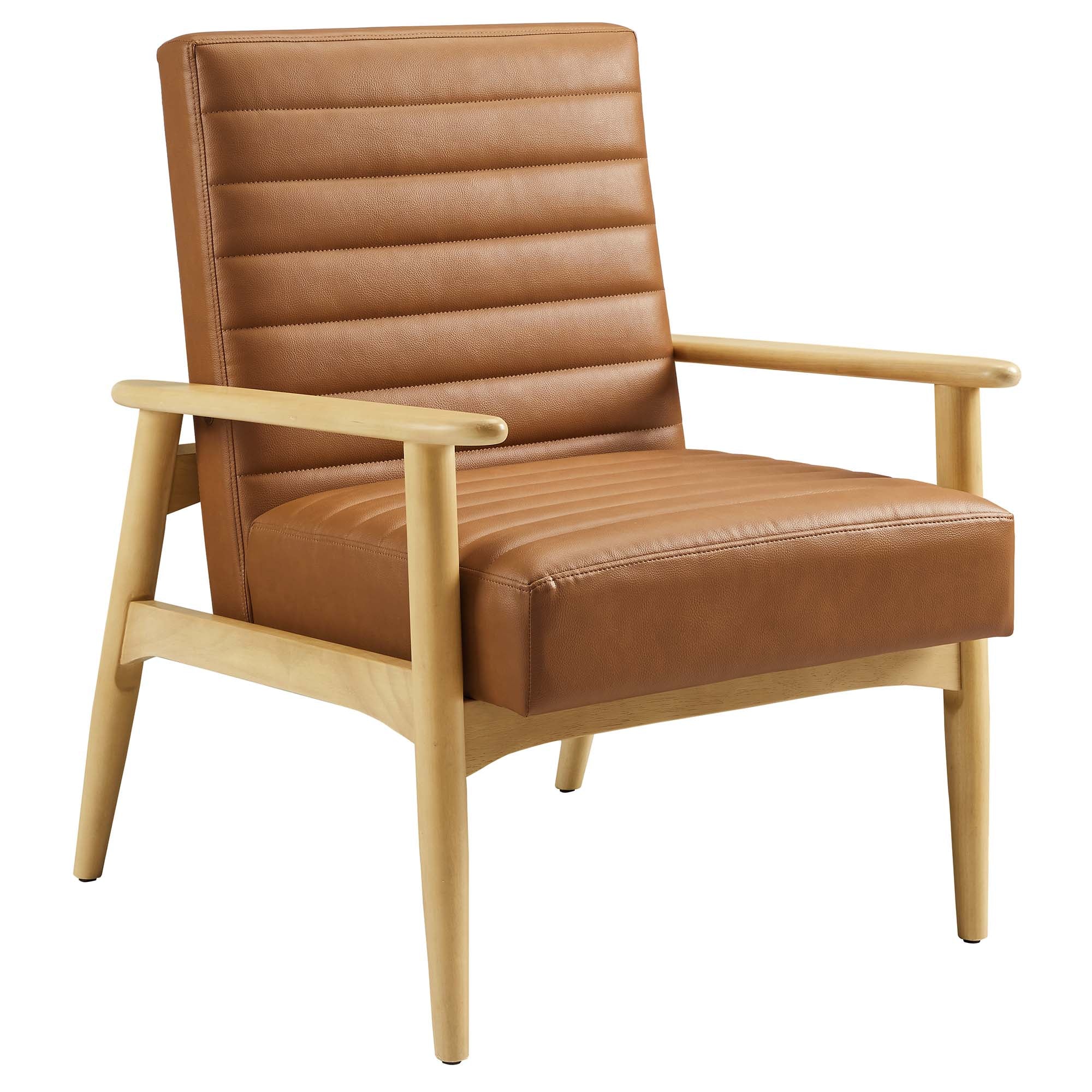 Jensen Vegan Leather Accent Chair by Modway - Image 11