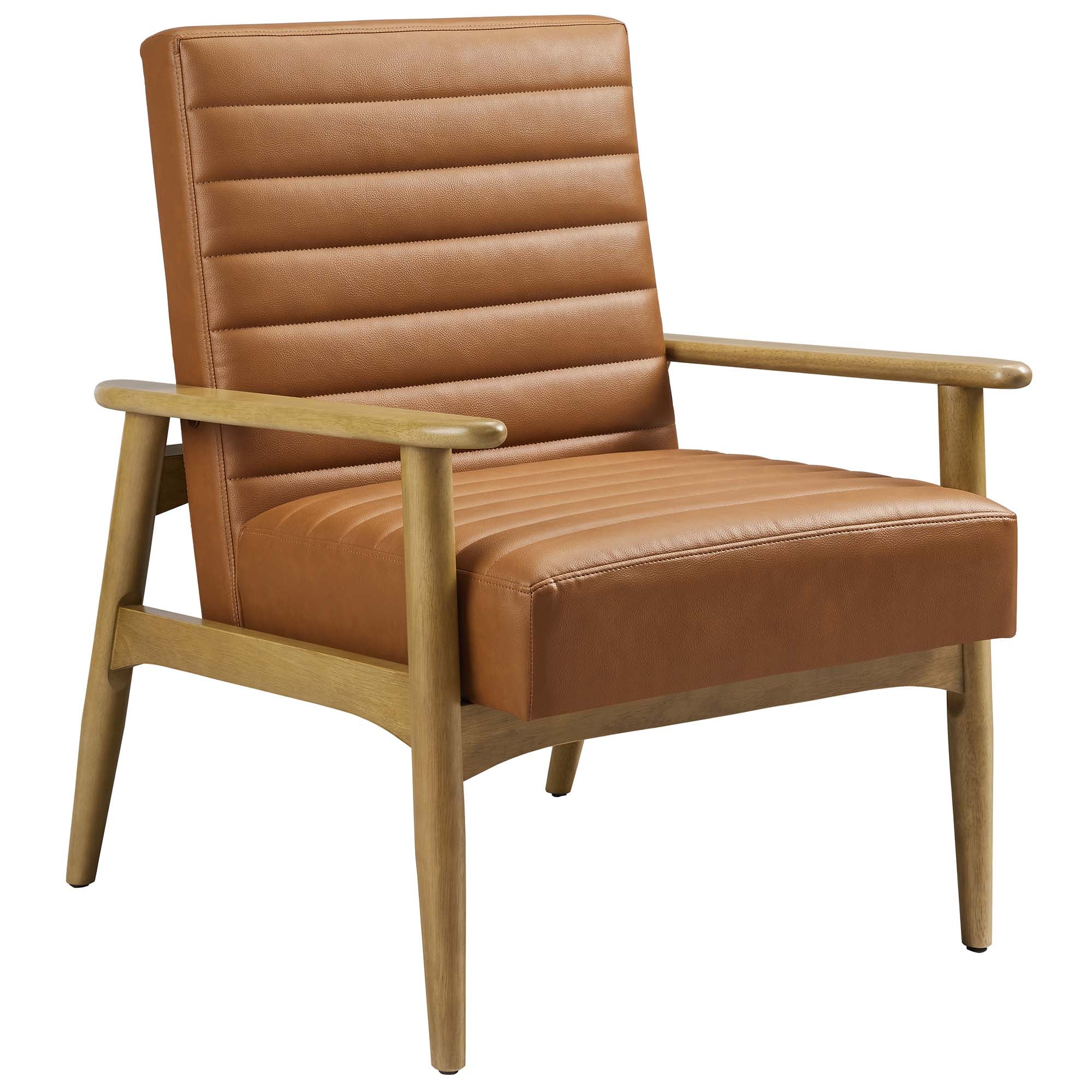 Jensen Vegan Leather Accent Chair by Modway - Image 2