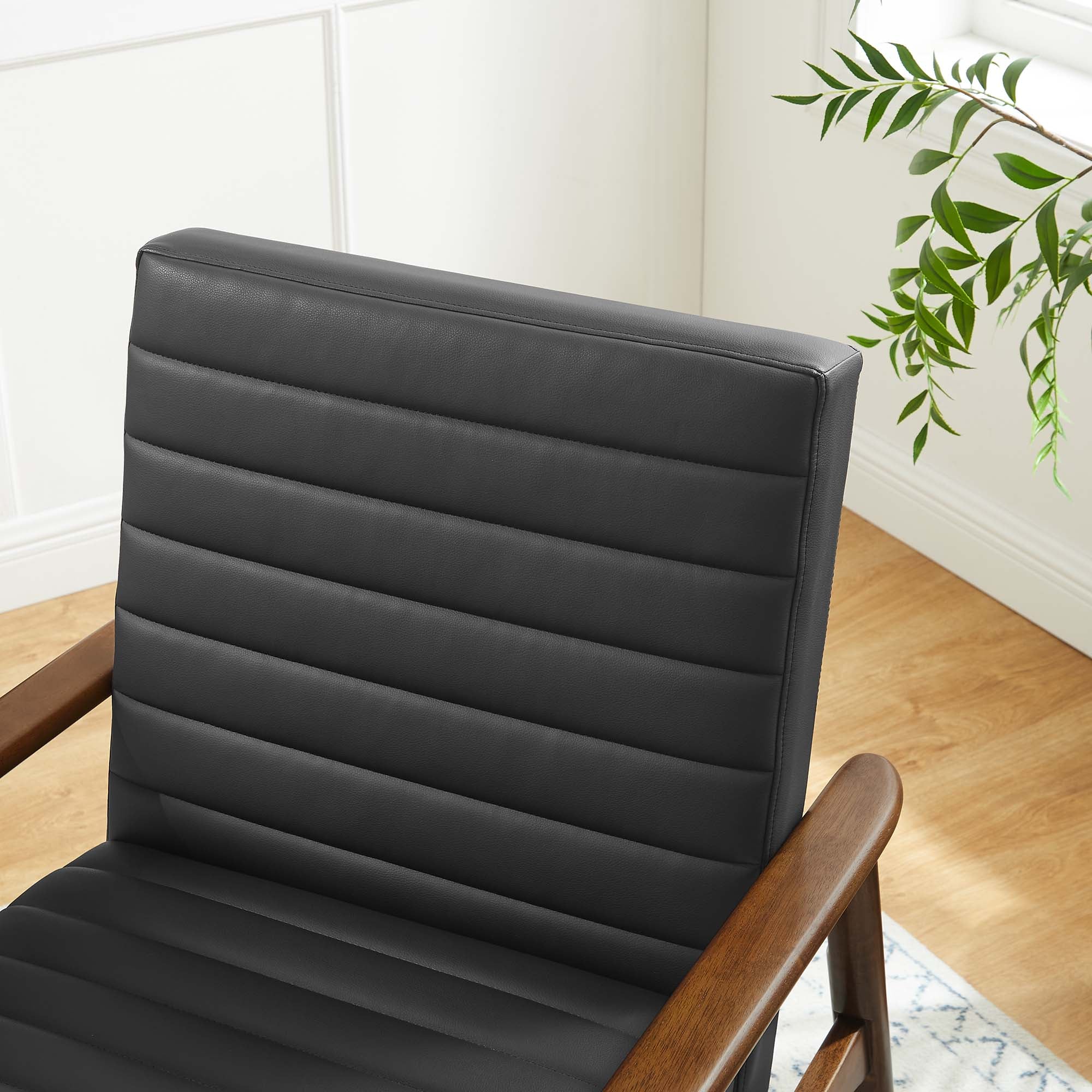 Jensen Vegan Leather Accent Chair by Modway - Image 26