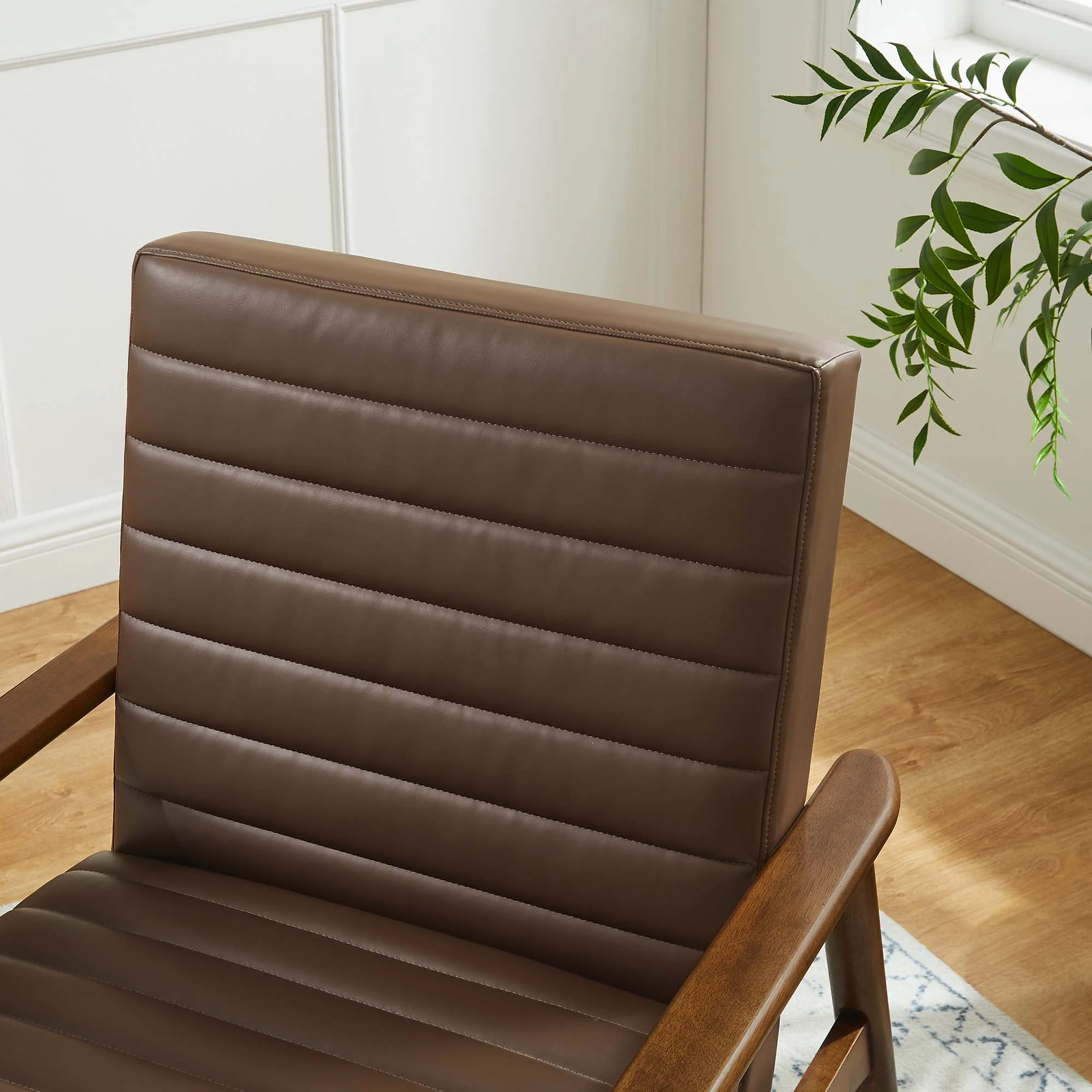 Jensen Vegan Leather Accent Chair by Modway - Image 35