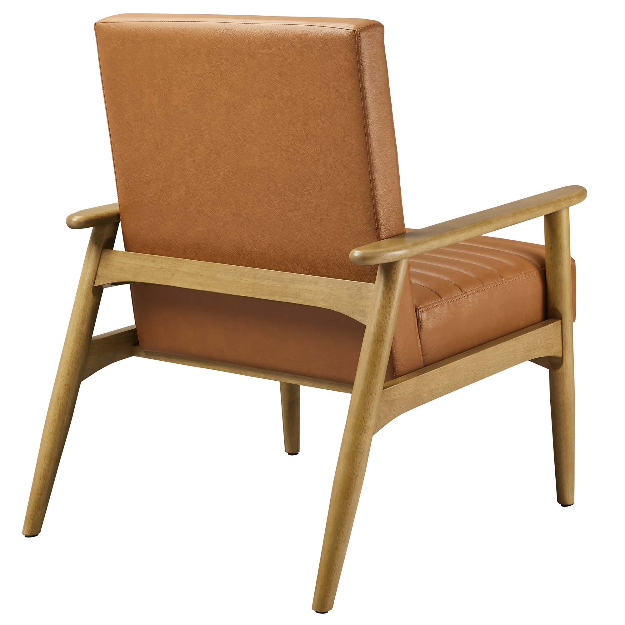 Jensen Vegan Leather Accent Chair by Modway - Image 4