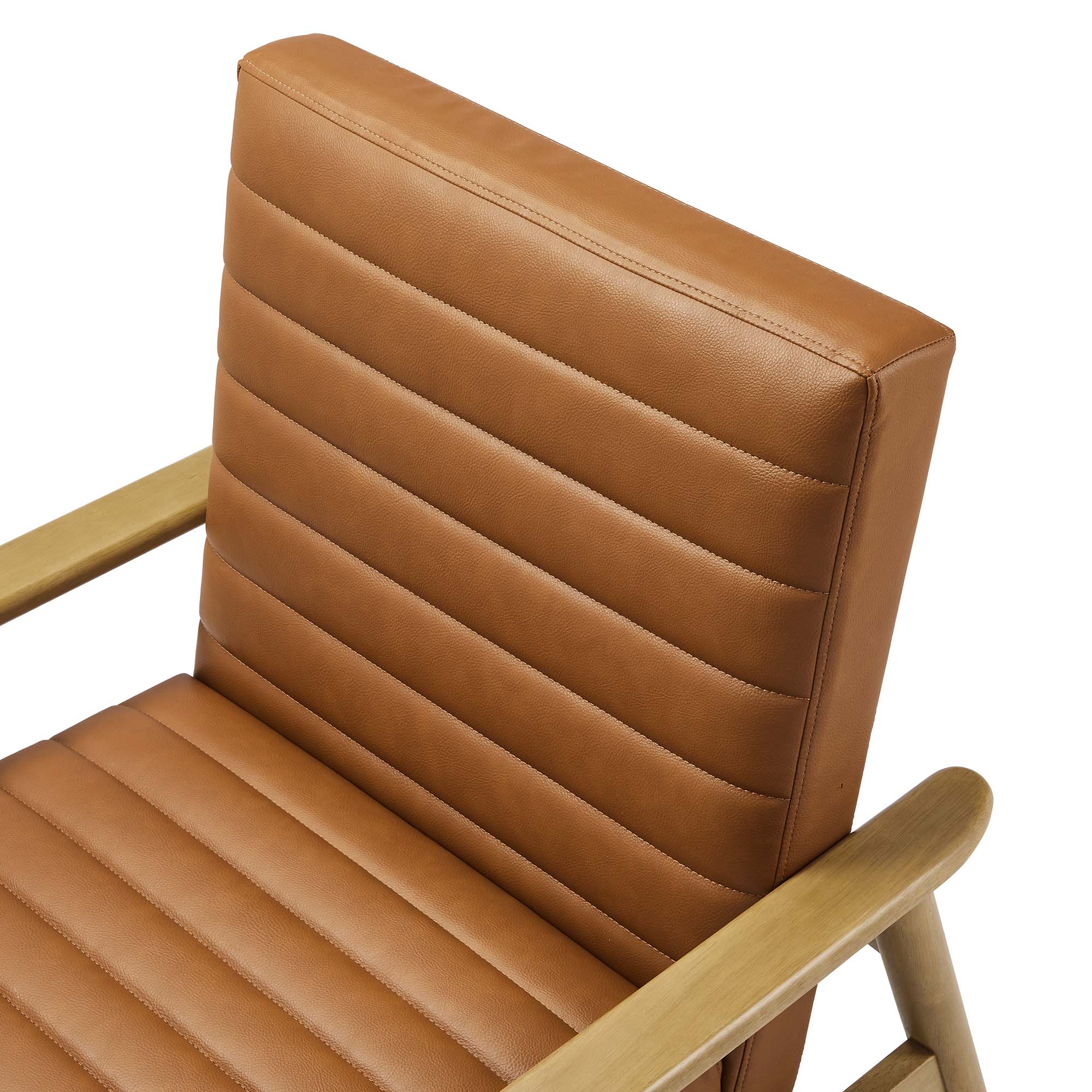 Jensen Vegan Leather Accent Chair by Modway - Image 6