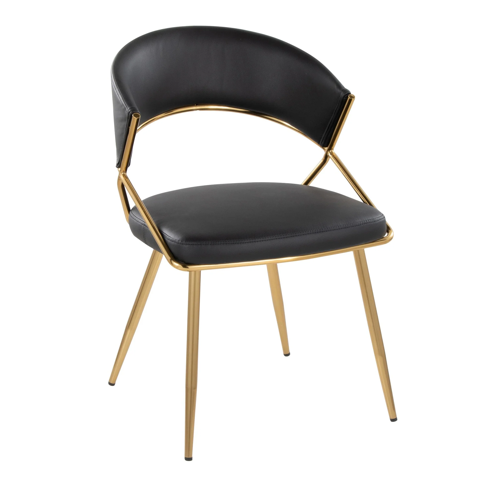 Jie Dining Chair - Set of 2 By LumiSource - DC-JIEPU AUBK2 - Image 3