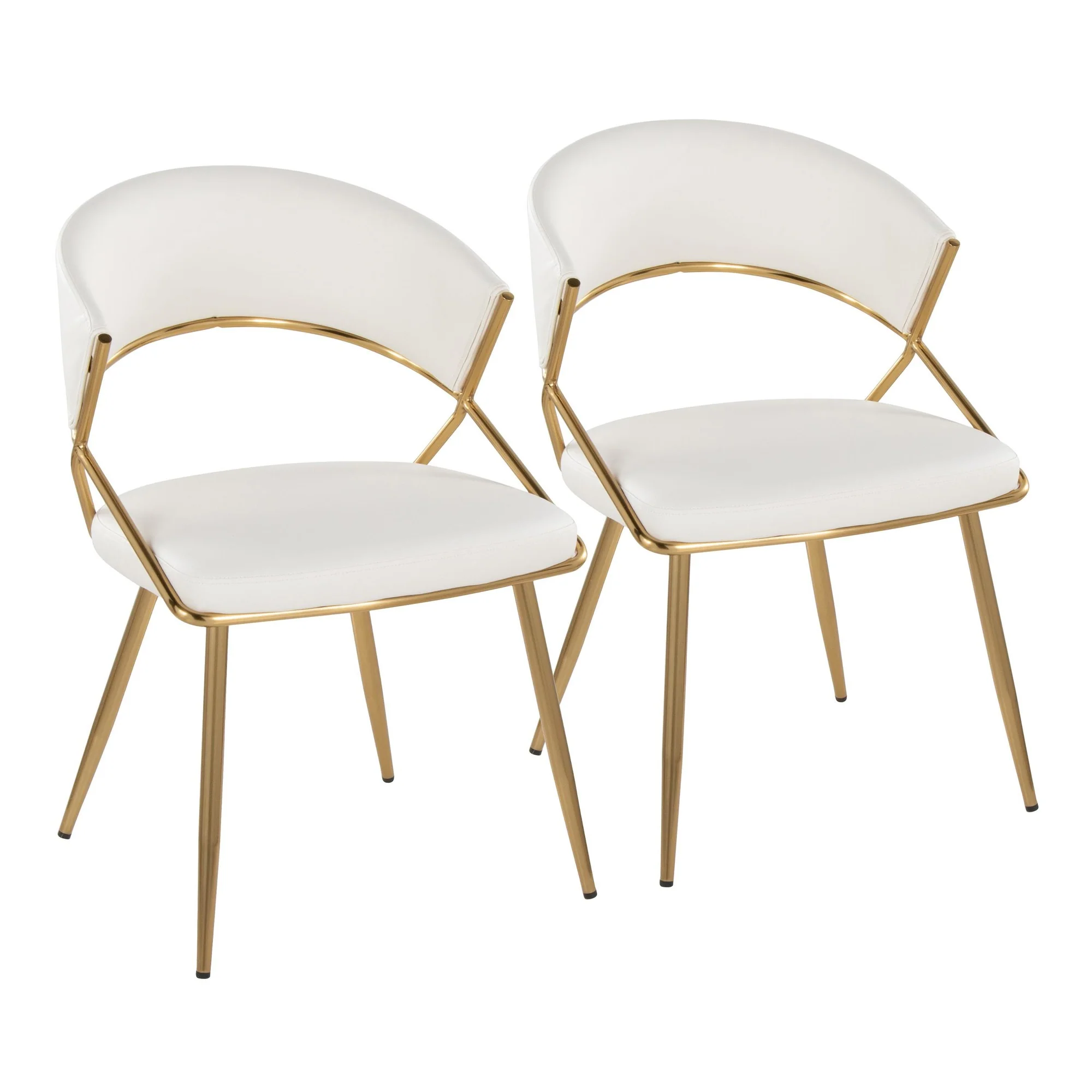 Jie Dining Chair - Set of 2 By LumiSource - DC-JIEPU AUBK2 - Image 9