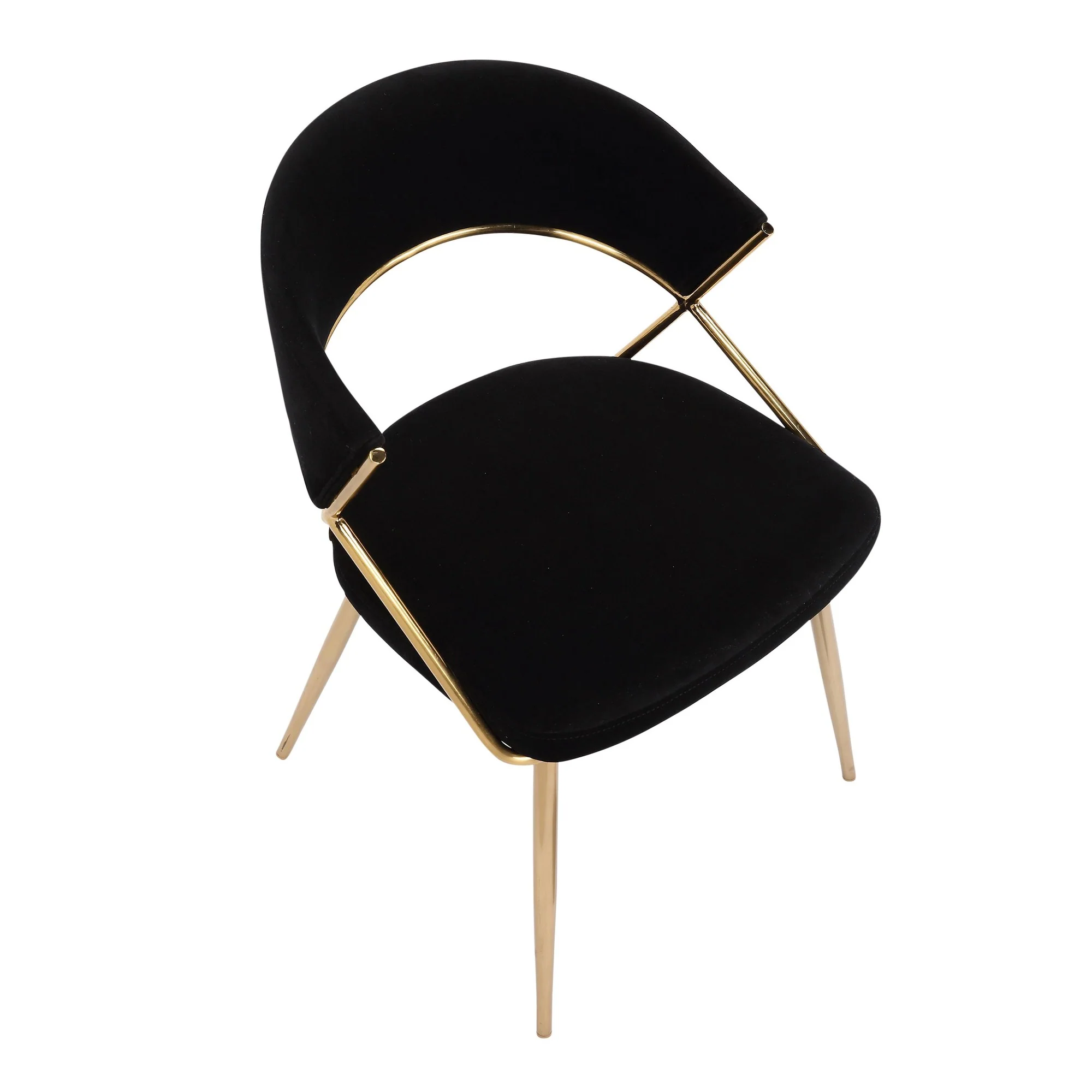 Jie Dining Chair - Set of 2 Black By LumiSource - Image 4