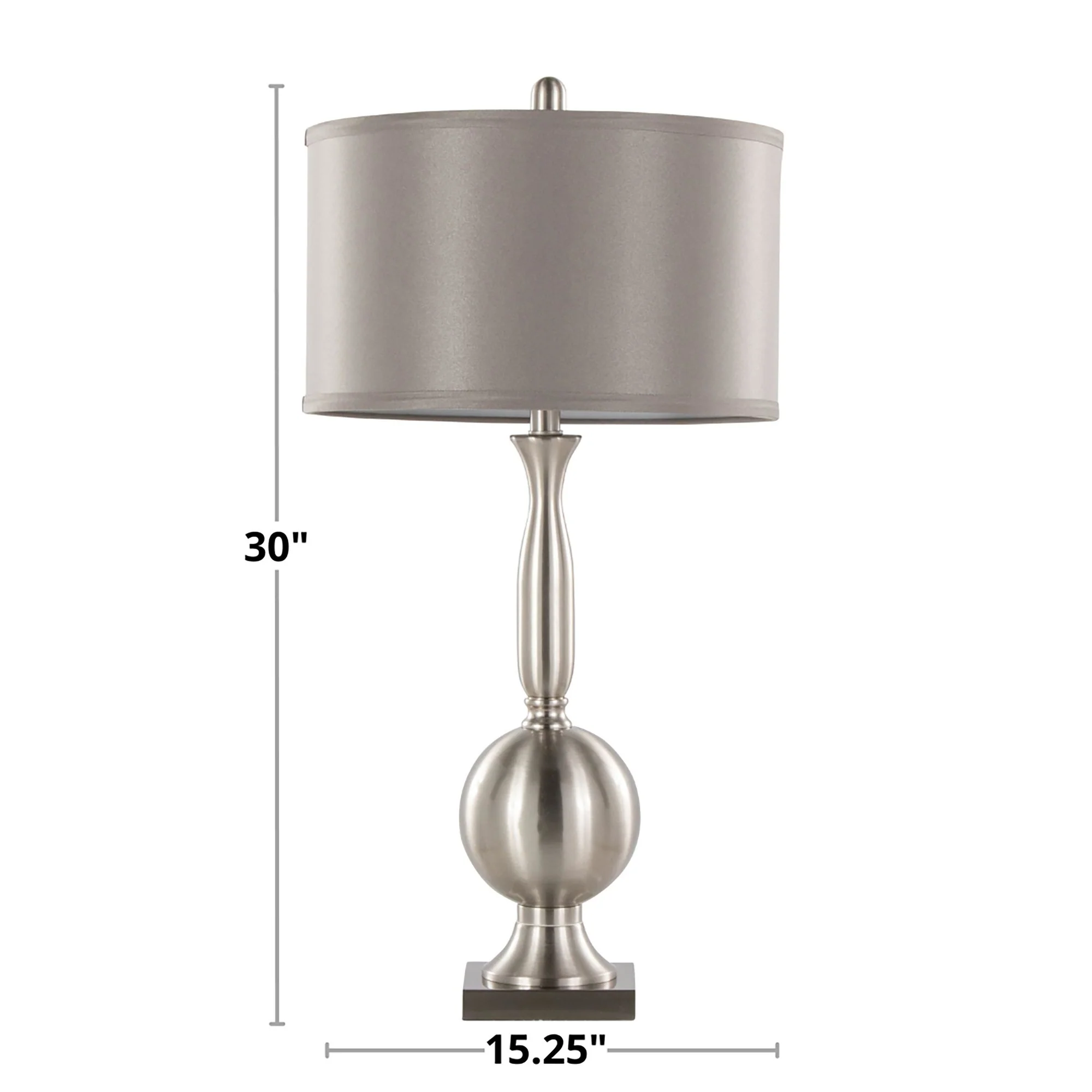 Joan 30" Metal Table Lamp - Set of 2 By LumiSource - GTS30-JOAN BNIGY2 - Image 8