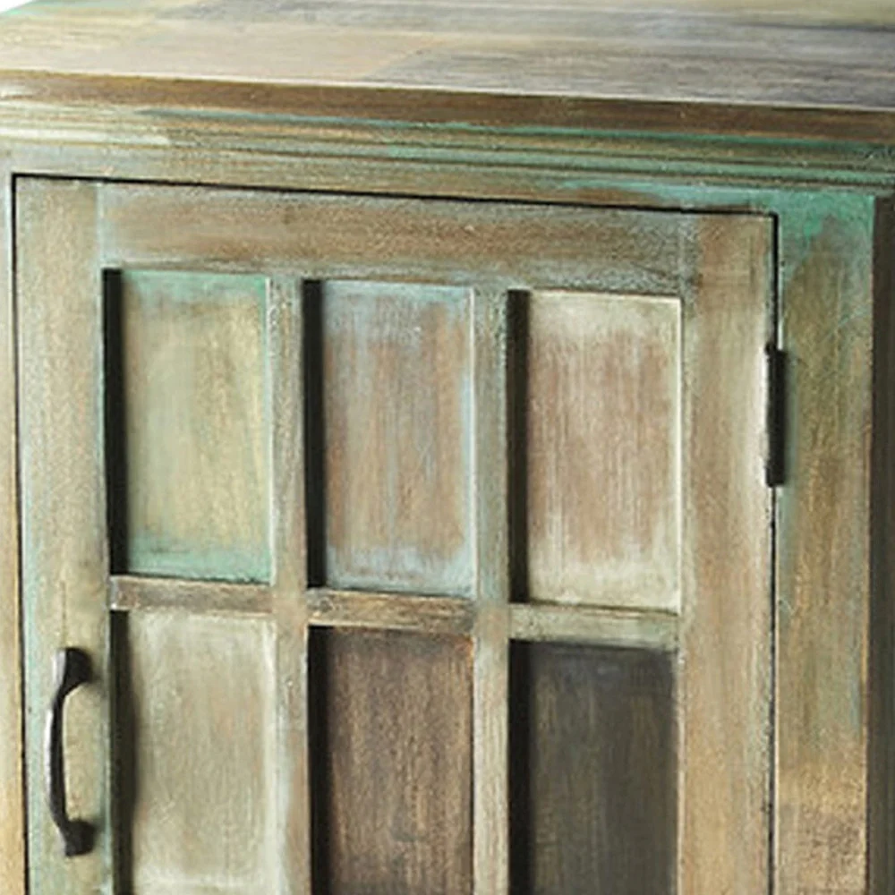 Jodha Painted Accent Cabinet By Homeroots - Image 2