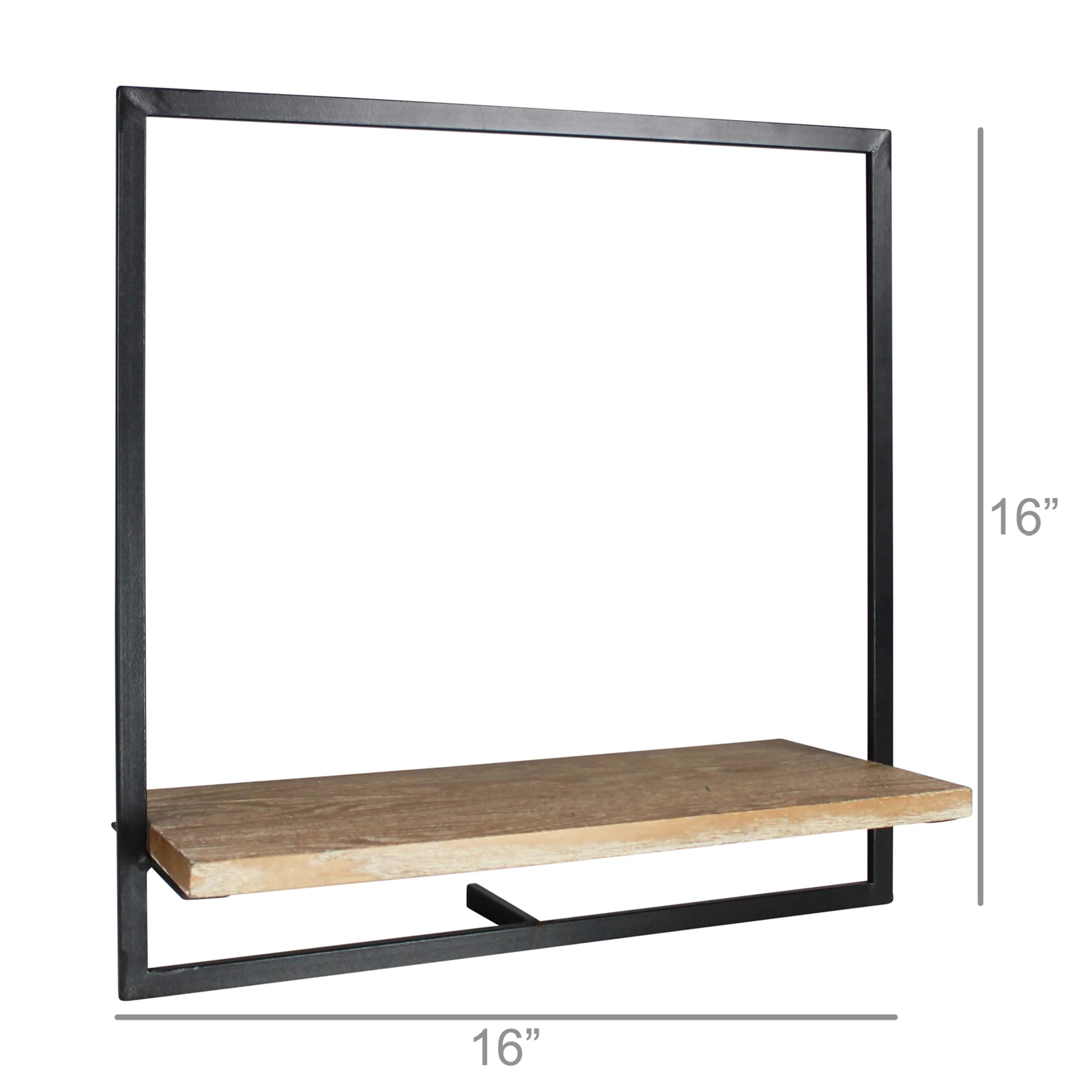 Jonas Shelf, Wood & Iron - Small Set Of 4 By HomArt - Image 4