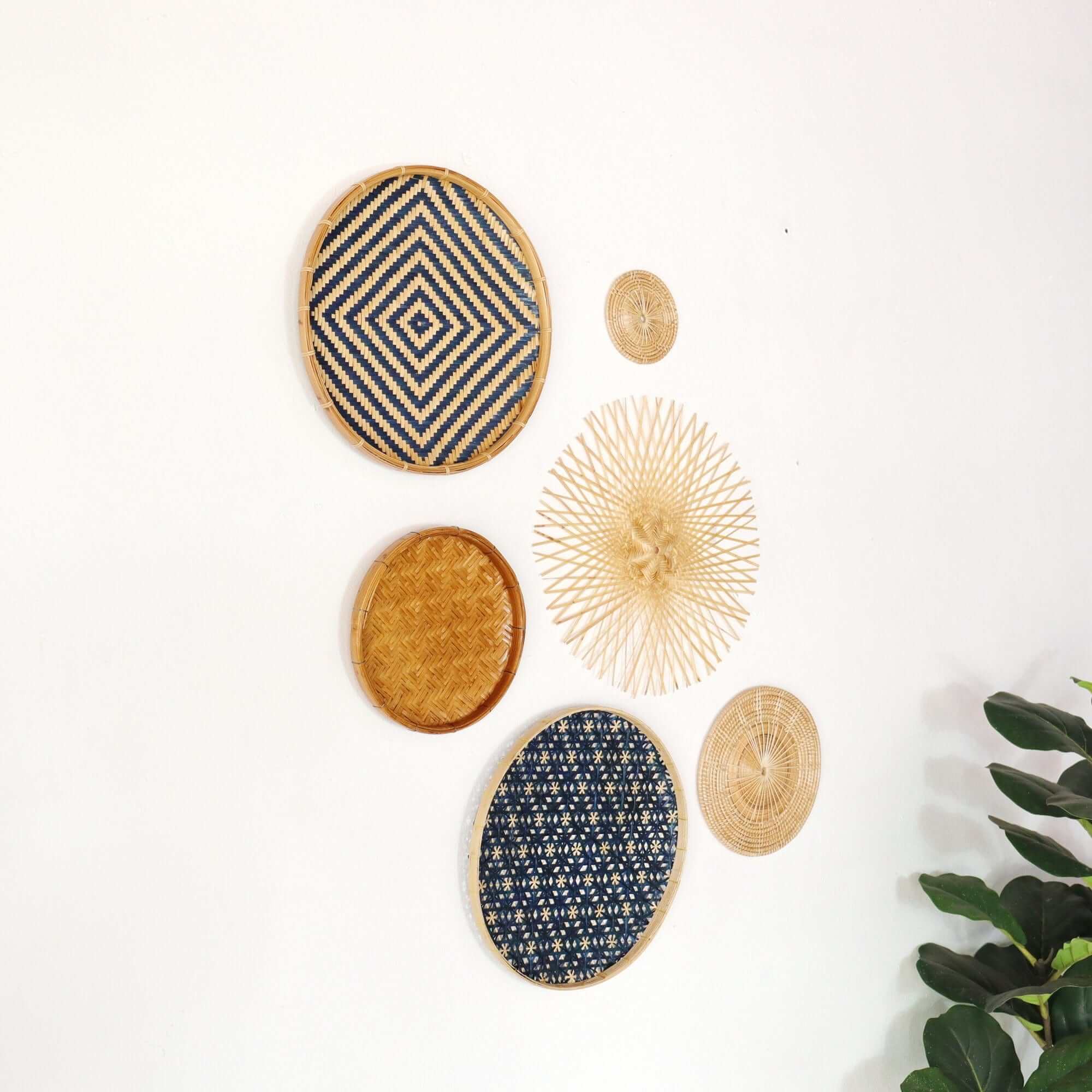 Jong Luck - Wall Art Decor Hanging (Set Of 6) By Thaihome - Image 3