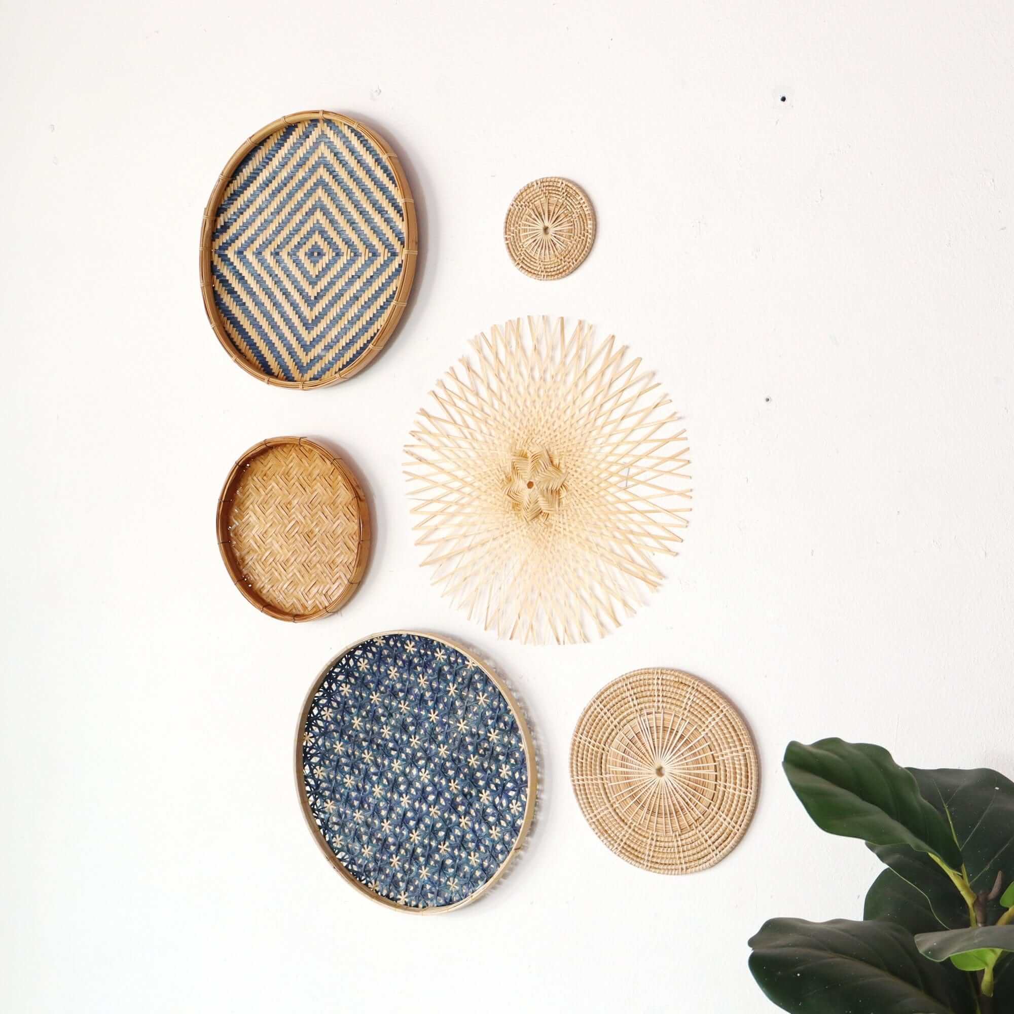 Jong Luck - Wall Art Decor Hanging (Set Of 6) By Thaihome - Image 4