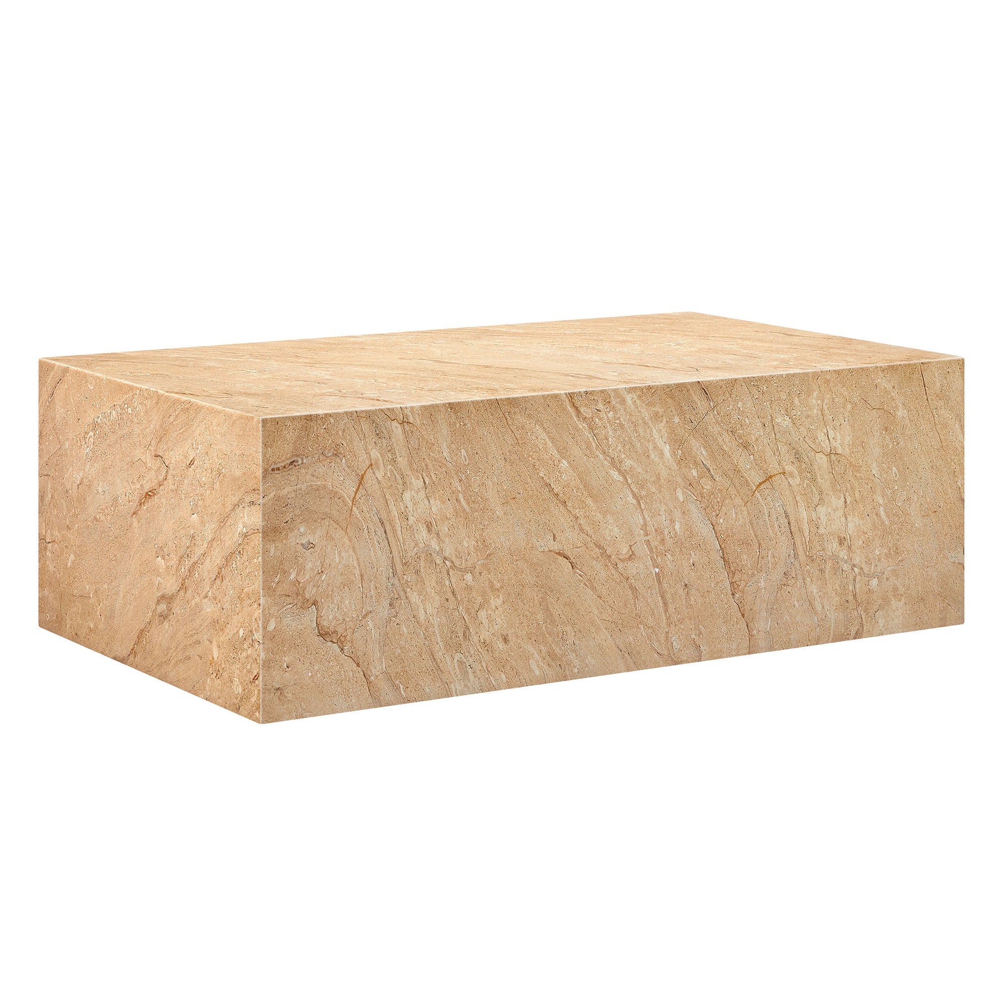 Jordana Square Plinth Indoor - Outdoor Patio Concrete Coffee Table by Modway - Image 11