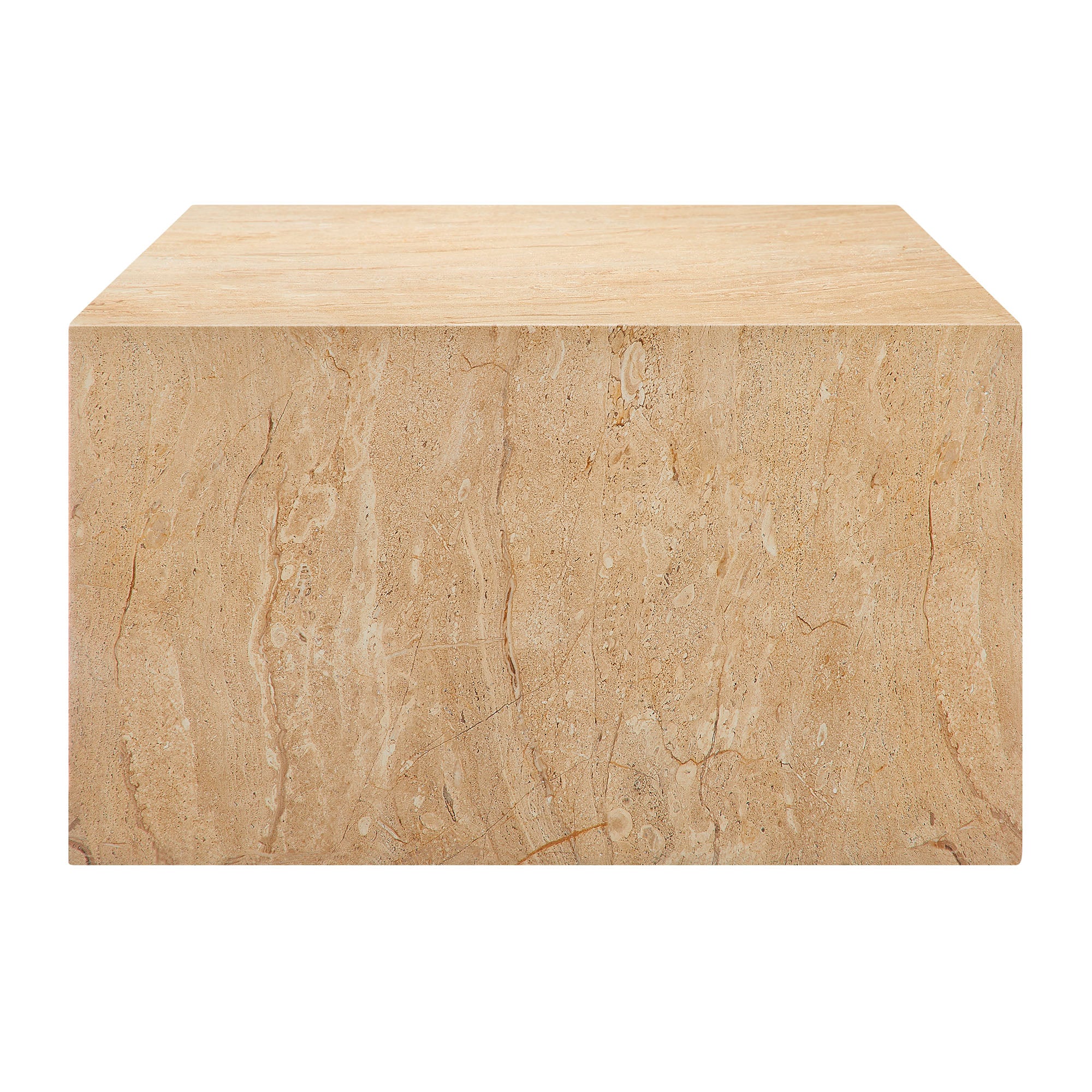 Jordana Square Plinth Indoor - Outdoor Patio Concrete Coffee Table by Modway - Image 12