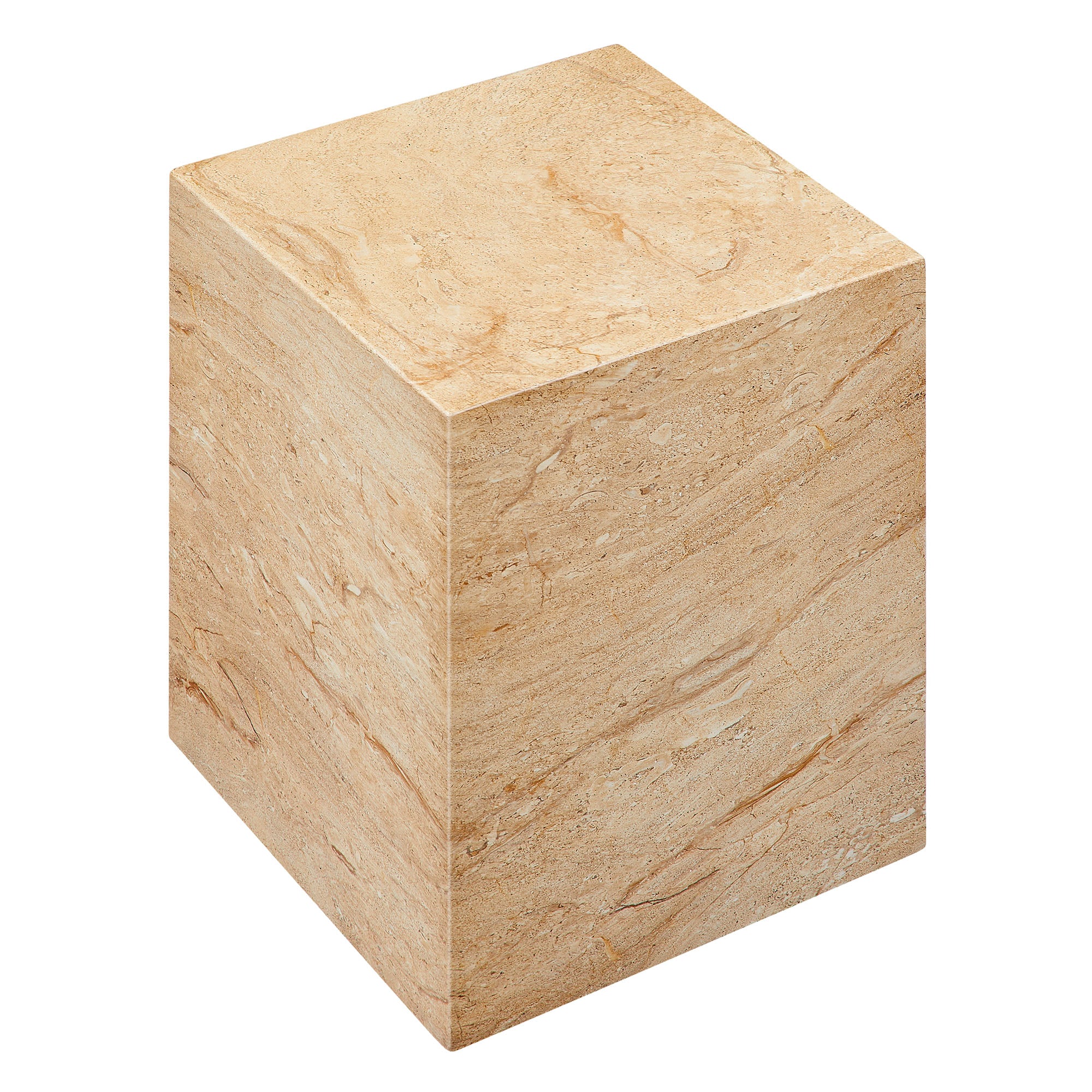 Jordana Square Plinth Indoor - Outdoor Patio Concrete Side Table by Modway - Image 13