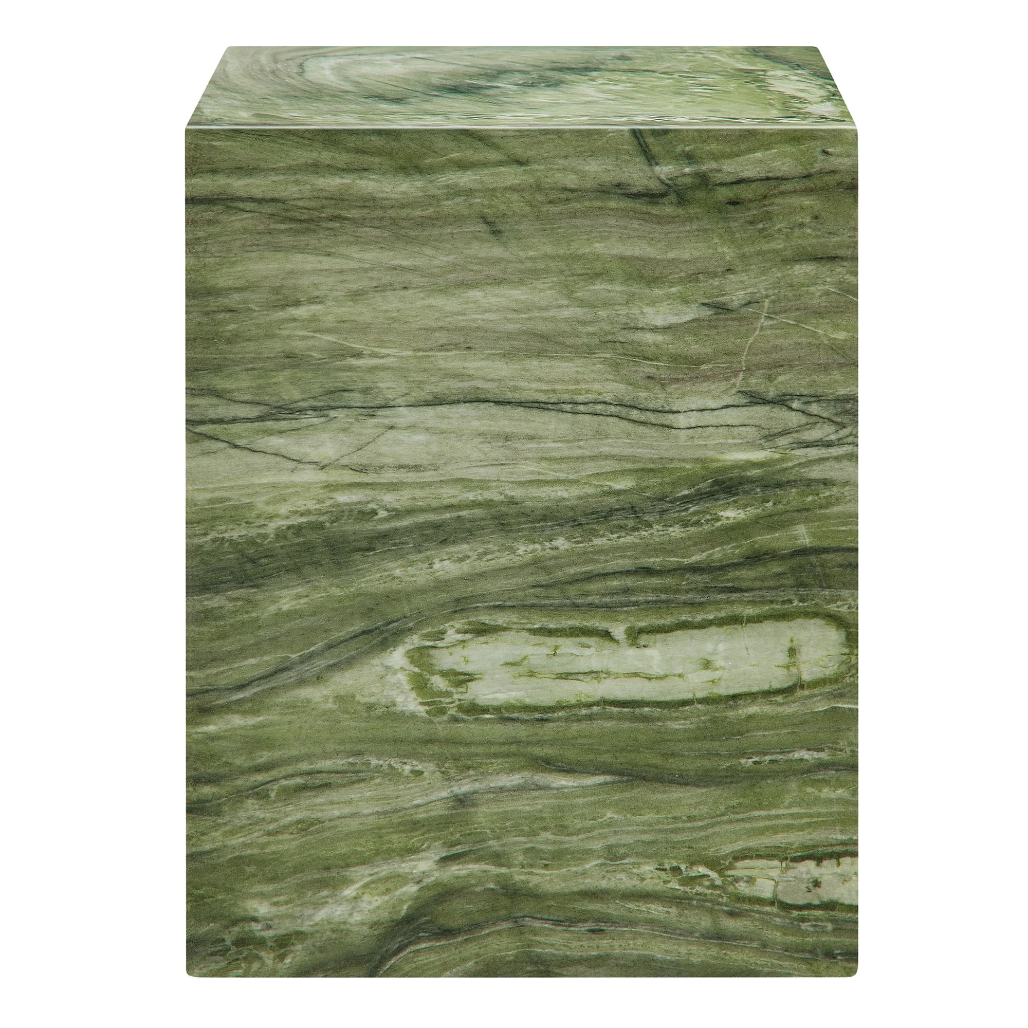 Jordana Square Plinth Indoor - Outdoor Patio Concrete Side Table by Modway - Image 3