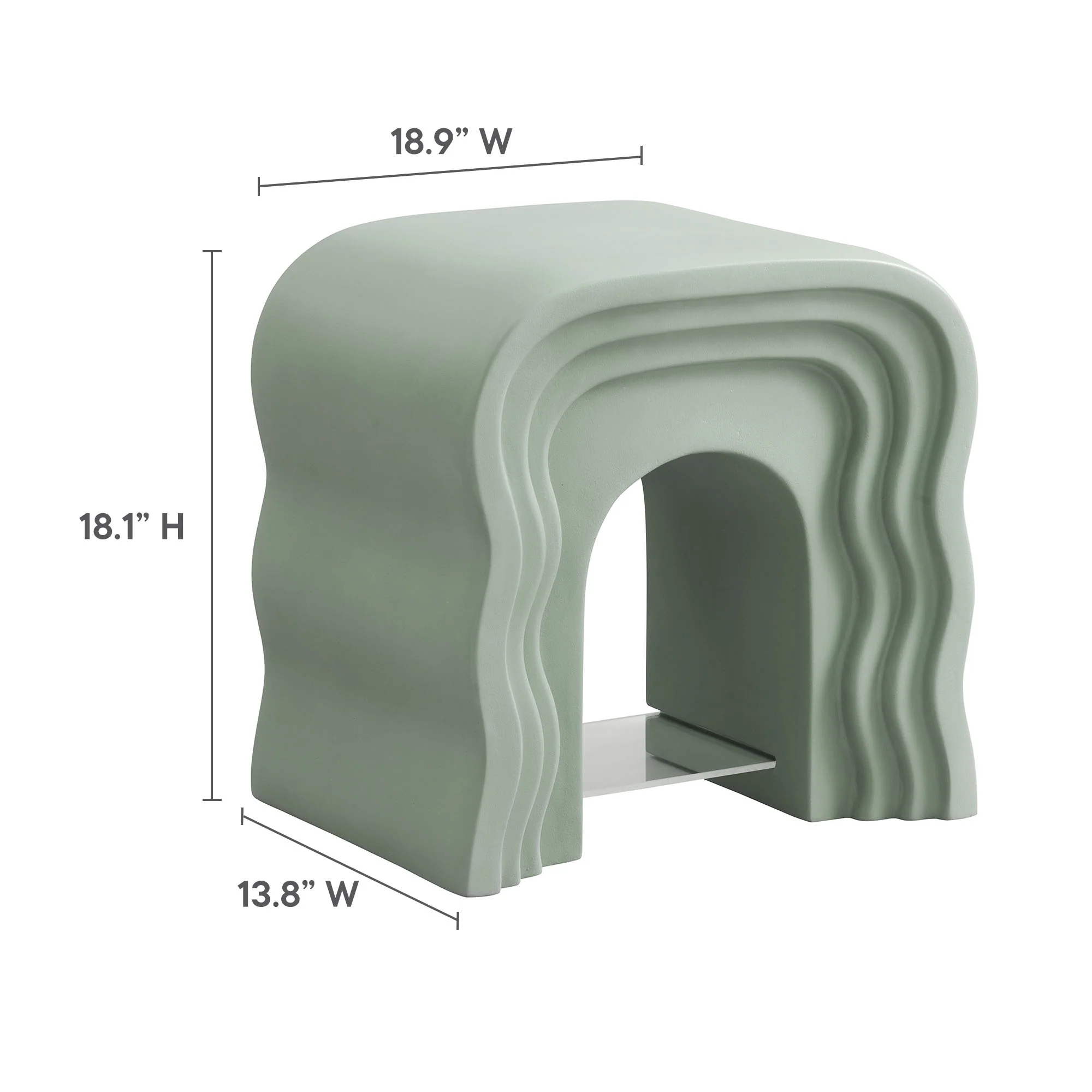Jorin Squiggle Side Table by Modway - Image 16