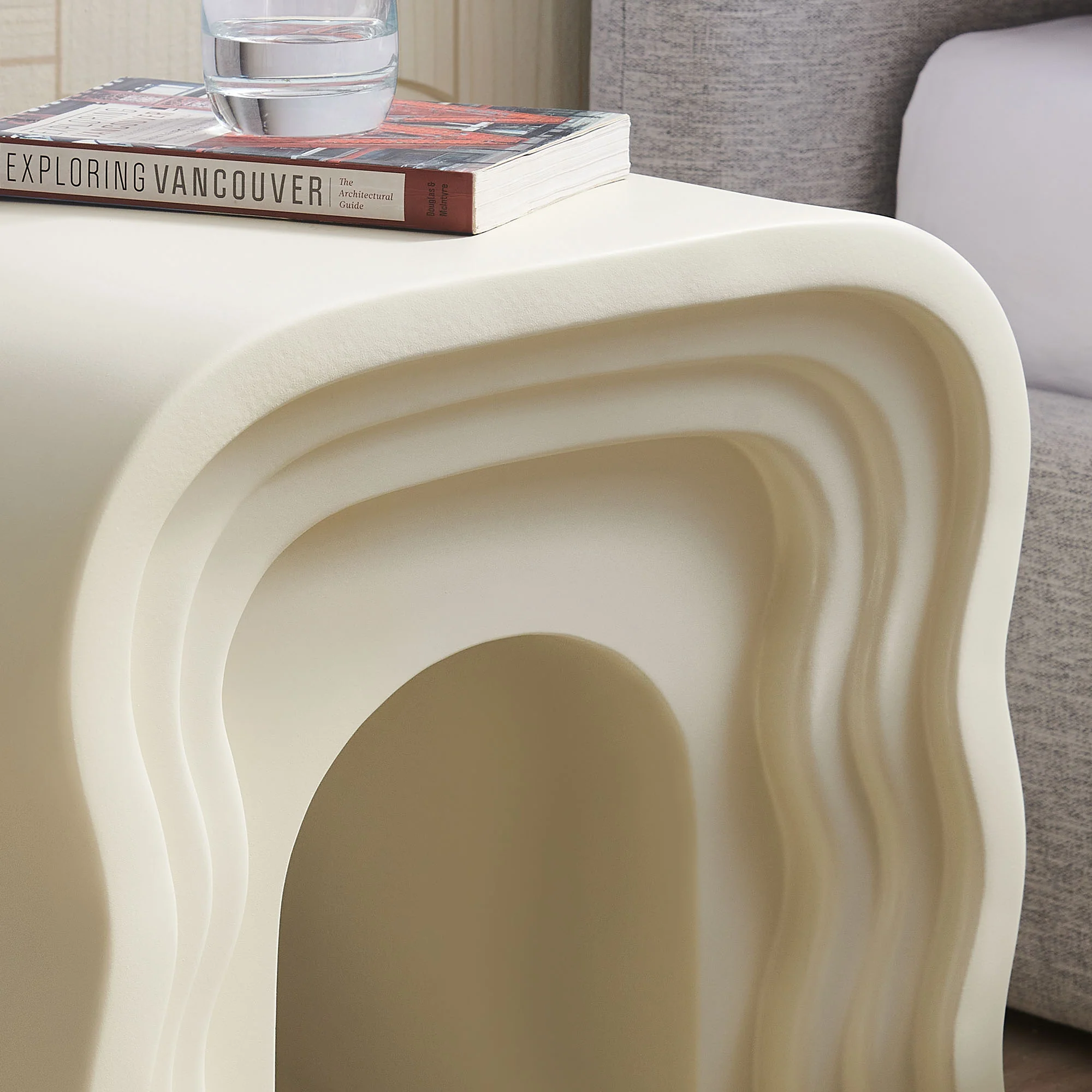 Jorin Squiggle Side Table by Modway - Image 6