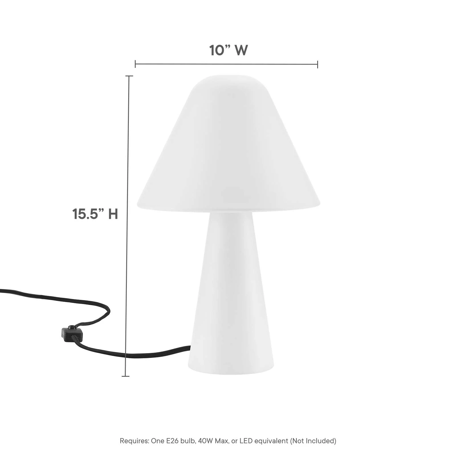 Jovial Metal Mushroom Table Lamp By Modway - EEI-6529 - Image 31