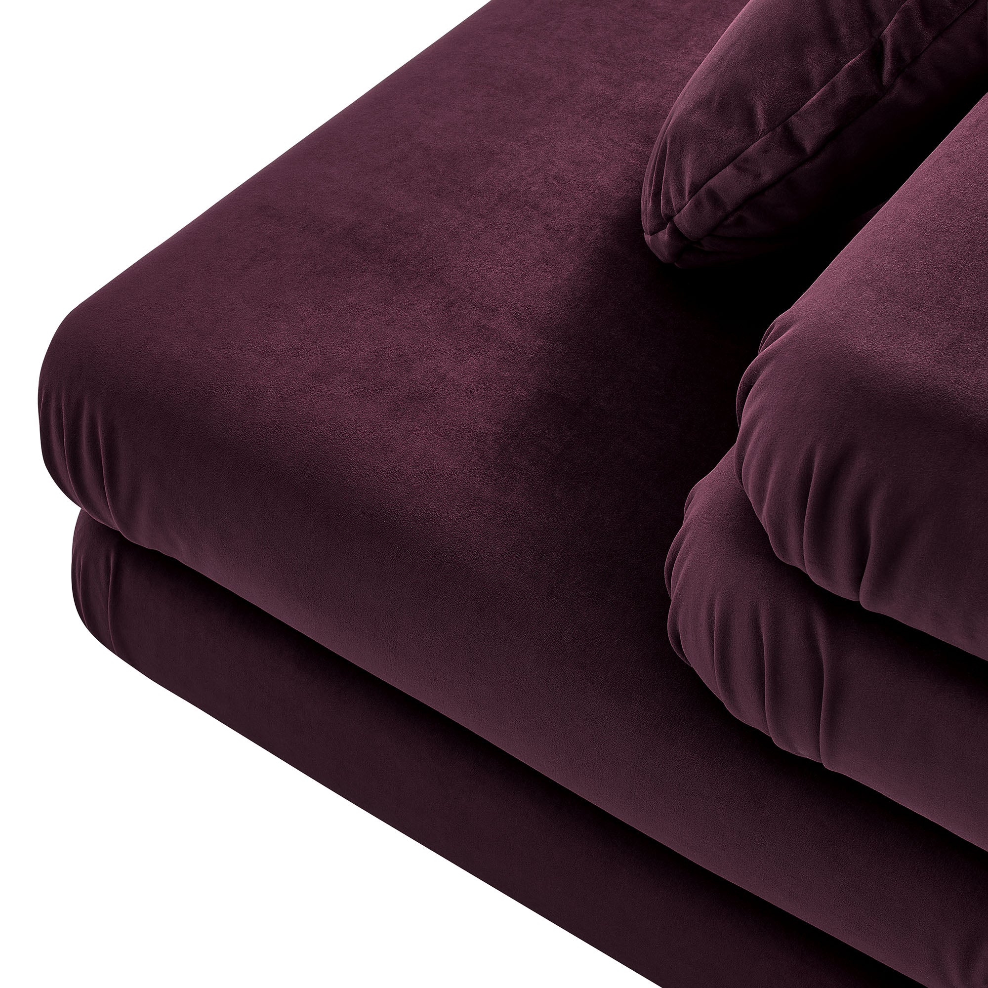 Jubilee Modular Performance Velvet Armless Chair by Modway - Image 16