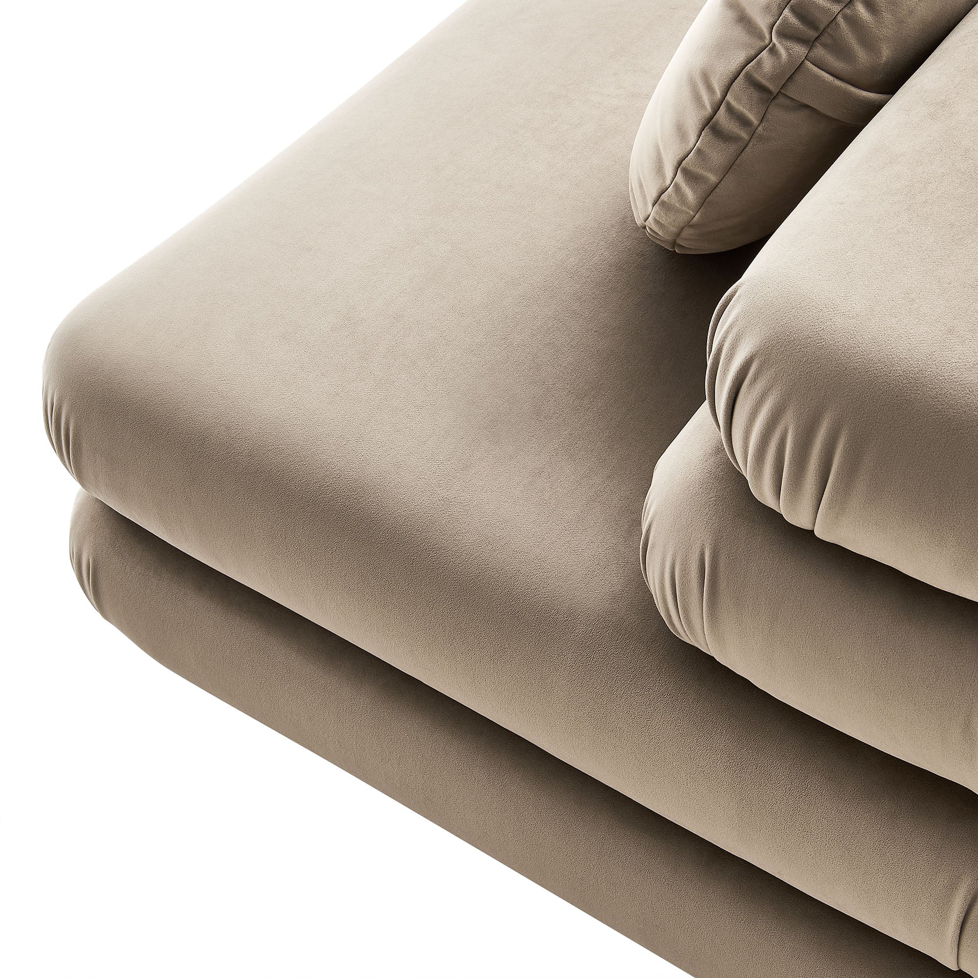 Jubilee Modular Performance Velvet Armless Chair by Modway - Image 27