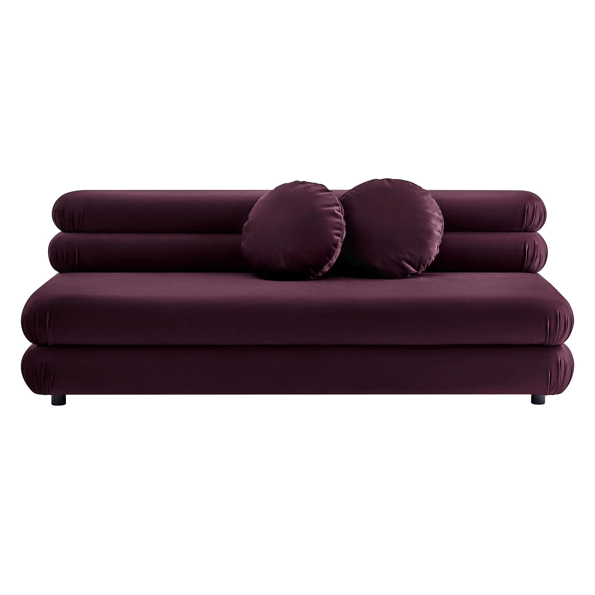 Jubilee Modular Performance Velvet Armless Loveseat by Modway - Image 17