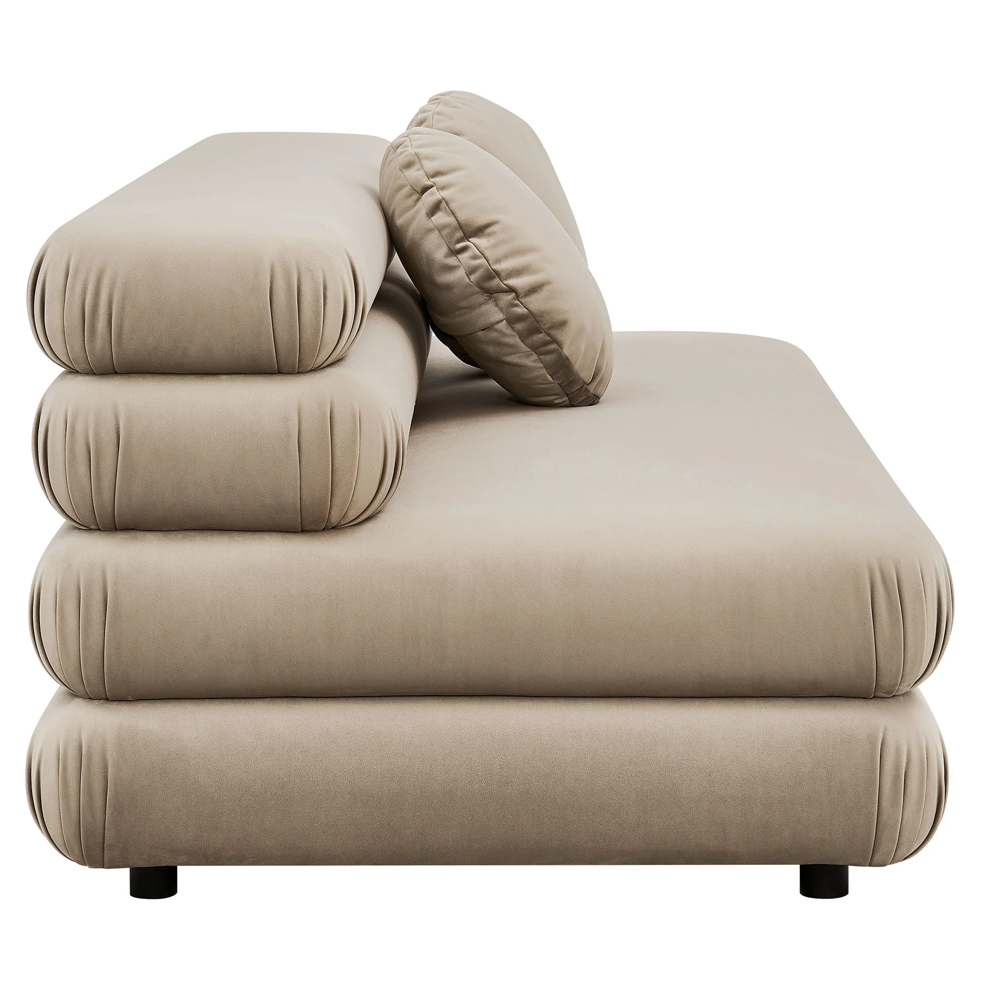 Jubilee Modular Performance Velvet Armless Loveseat by Modway - Image 27